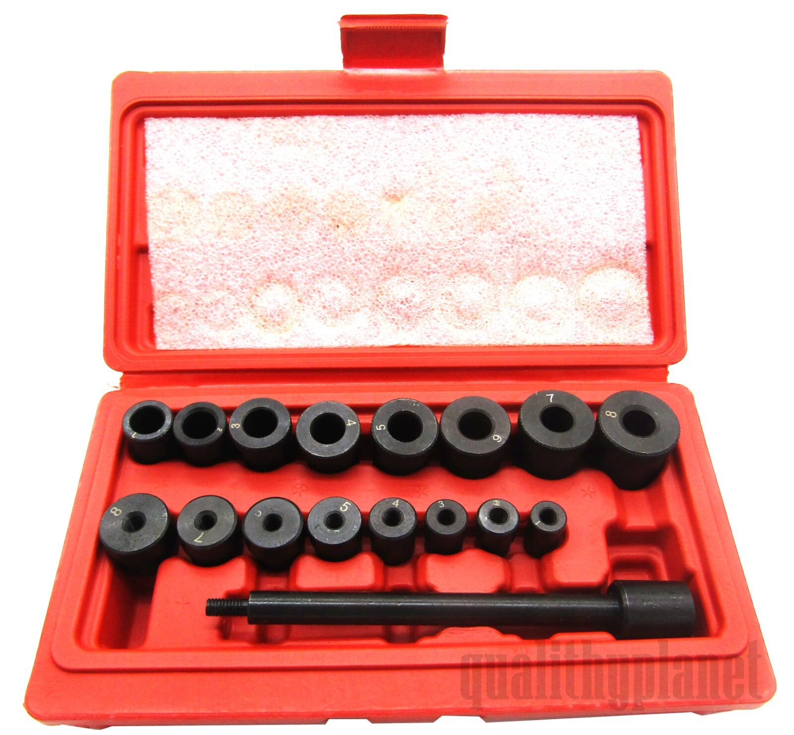 17pc Universal Clutch Aligning Alignment Tool Kit Car Pilot Bearing Set