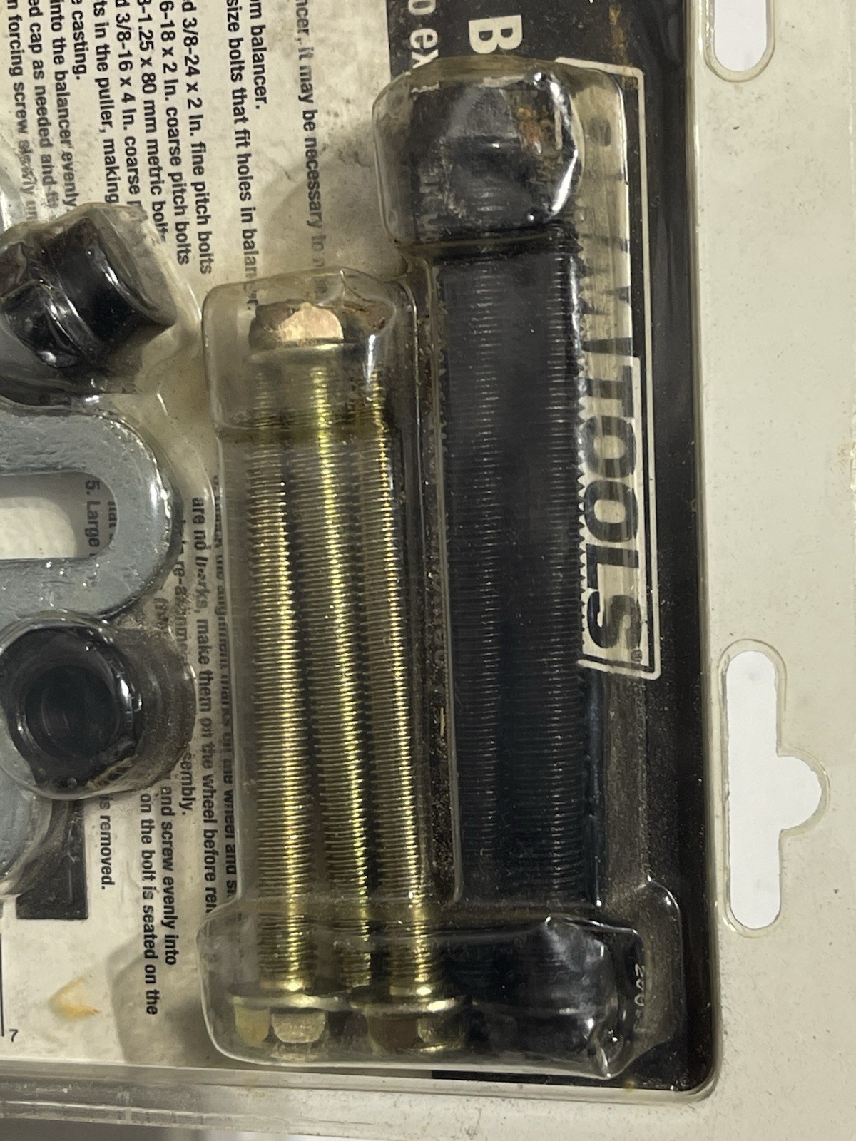 OEM Tools 25053 Heavy Duty Harmonic Balancer Puller Set Steering Wheels