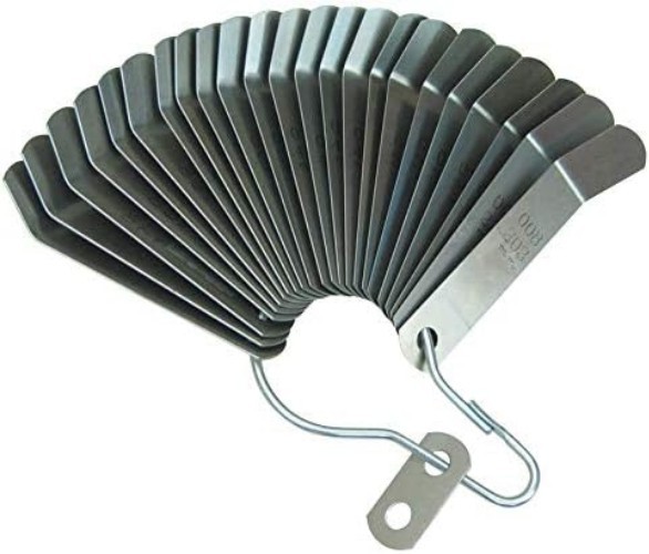 Efficient Master Feeler Gauge Set – .008″ to .030″ for Truck Valve Adjustments
