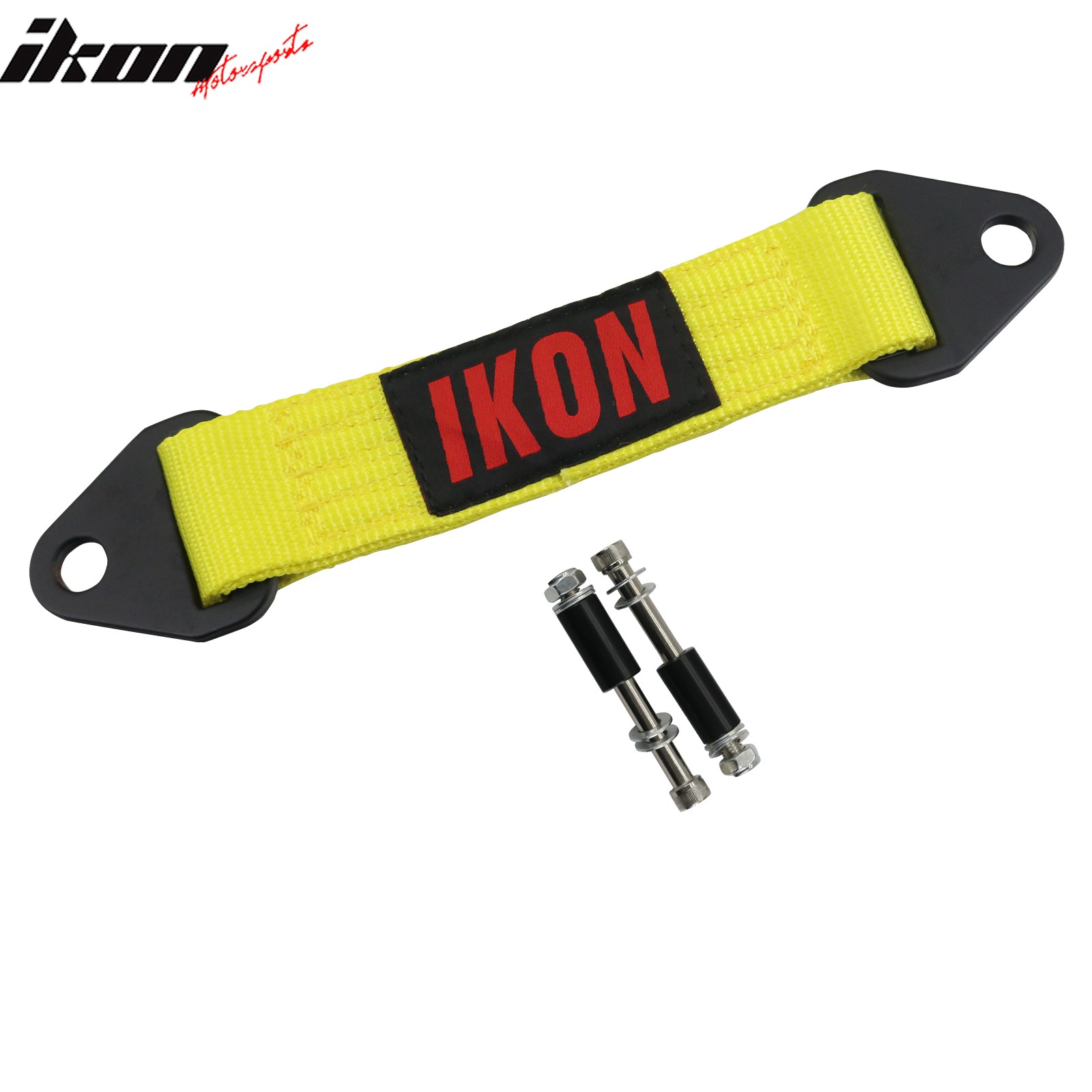 10″ Yellow 10000lbs Racing Limit Straps Shock Suspension Travel 4 Layers Webbing