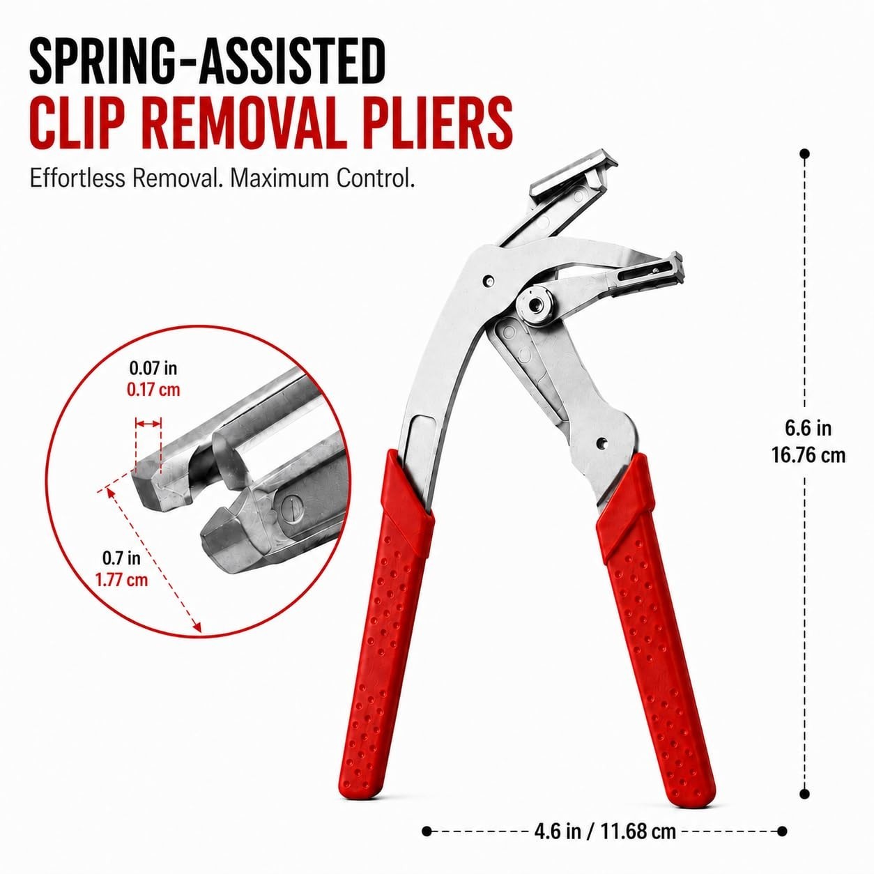 Car Clip Removal Tool – Auto Fastener Pliers for Trim & Door Panel Disassembly