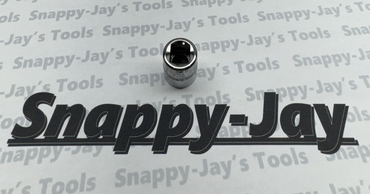 Snap-On Tools USA NEW 3/8 Drive 13mm Metric 6 Point Shallow Chrome Socket FSM131
