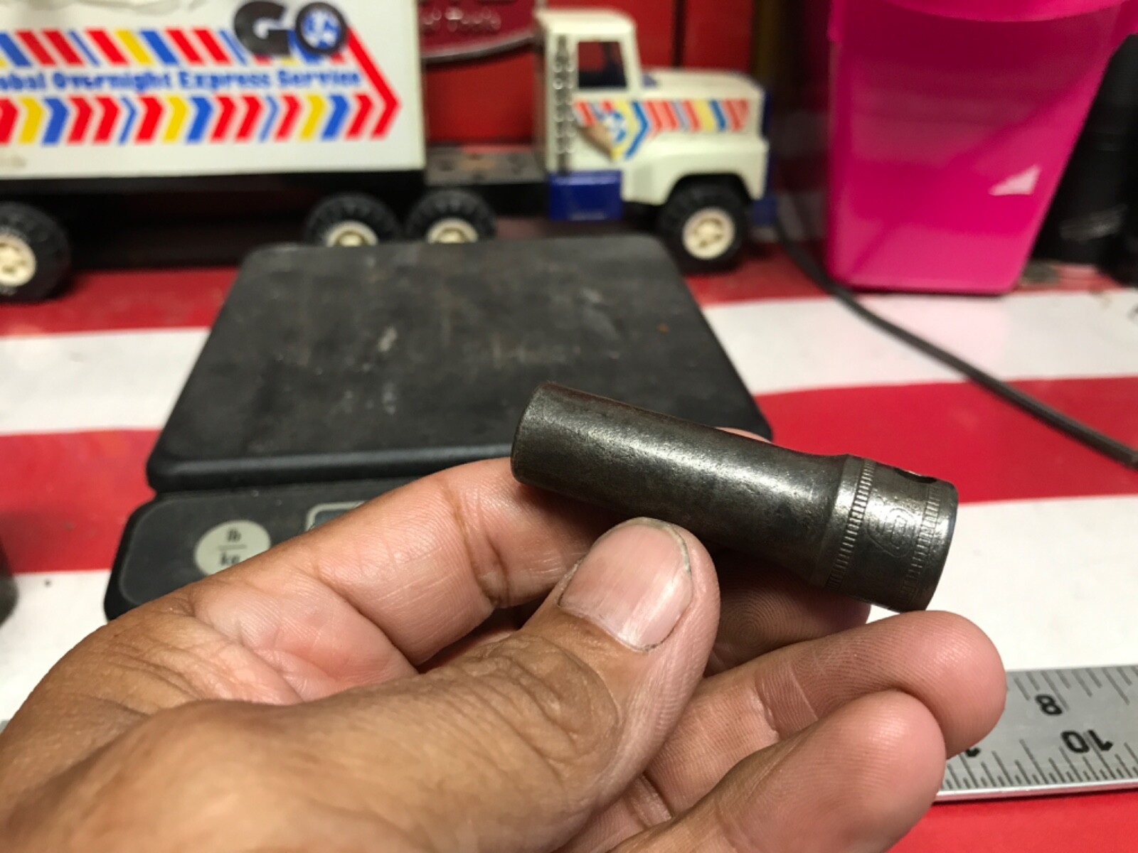 Snap on socket deep impact 9mm 3/8” drive SIMFM9 oxox