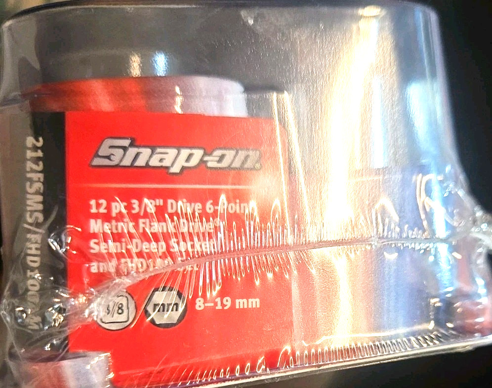 Snap On 250th Aniversery Ratchet And Semi Deep Sockets 8-19mm