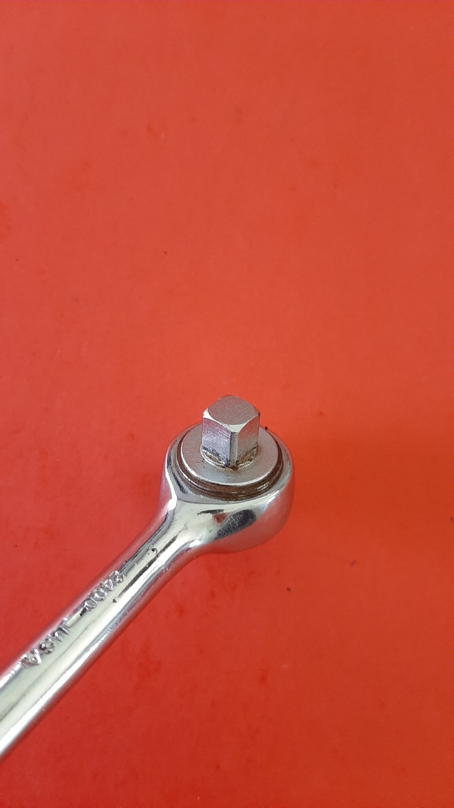 Nice Vintage Wright Tools No. 2400 Chrome Reversible Ratchet 1/4″ Drive USA Tool