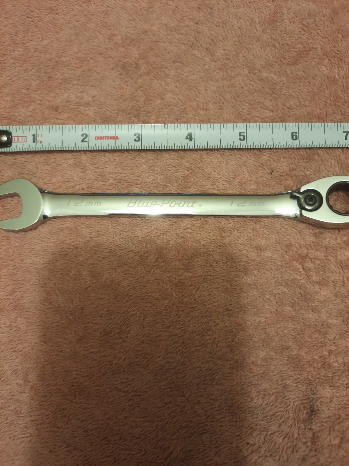 Blue Point By Snap On Tools 12 Mm Combination Ratchet Wrench Reversible
