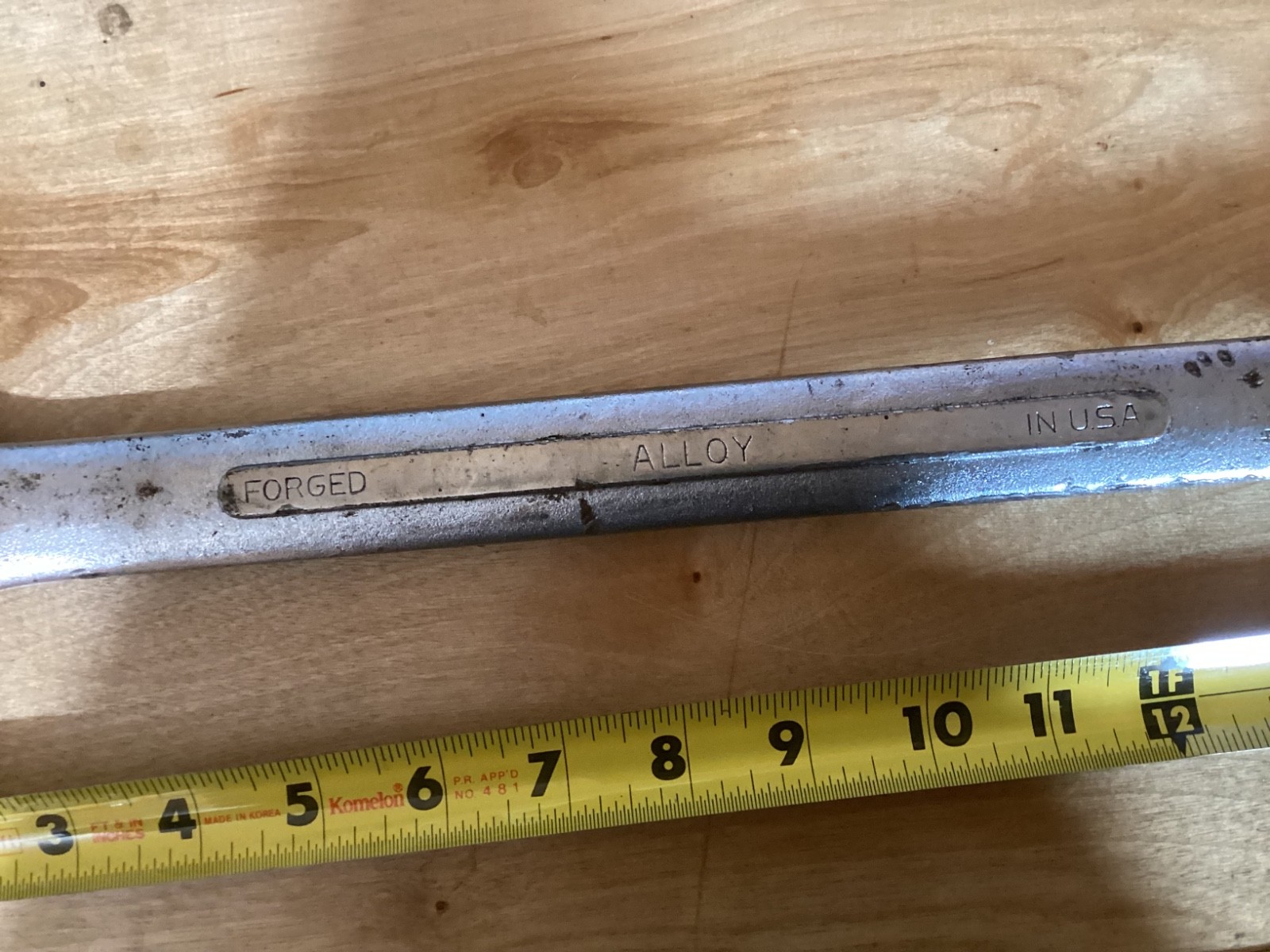 S-K Tool USA 1-1/4″ 12-Point Combination Wrench C40 Jumbo Standard Sk 17″ Long