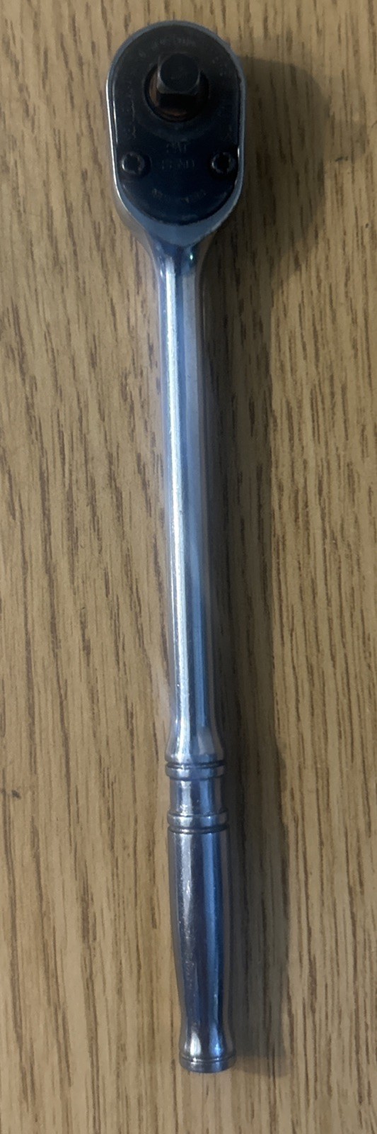 SNAP ON 1/4″ DRIVE CHROME TL72 6 1/2″ LONG HANDLE RATCHET DUAL 80 TECHNOLOGY