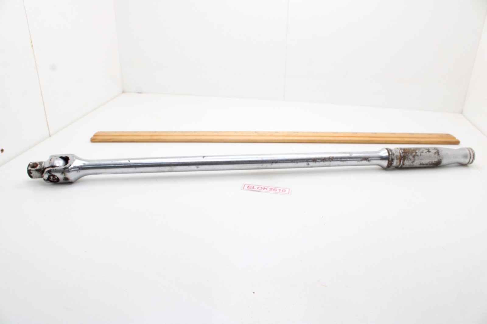 Snap-on SN18A 18″ Long 1/2” Drive Chrome Standard Handle Breaker Bar