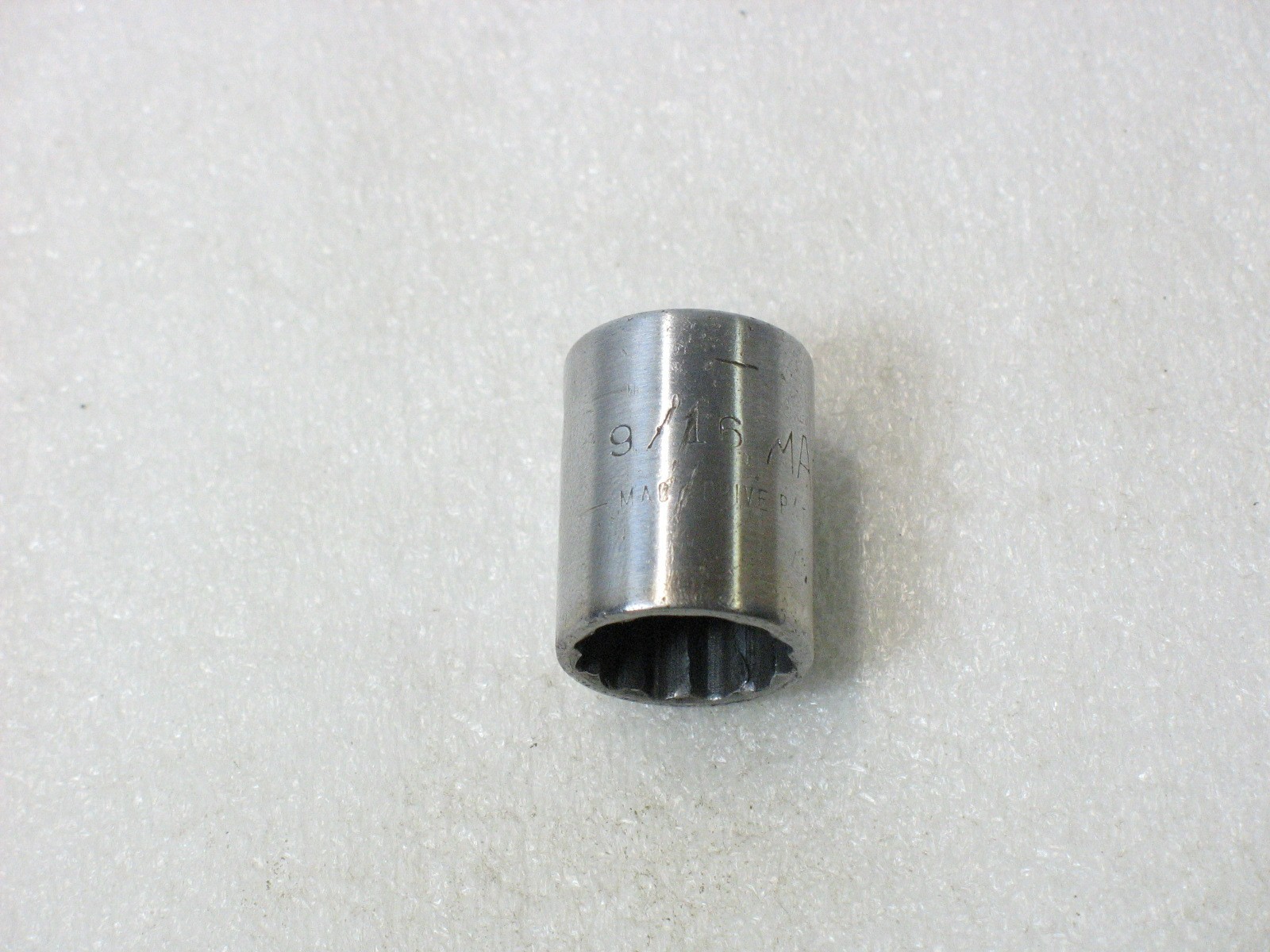 Mac Tools 9/16″ Shallow 3/8″ Drive 12 Point Chrome Socket X182FD