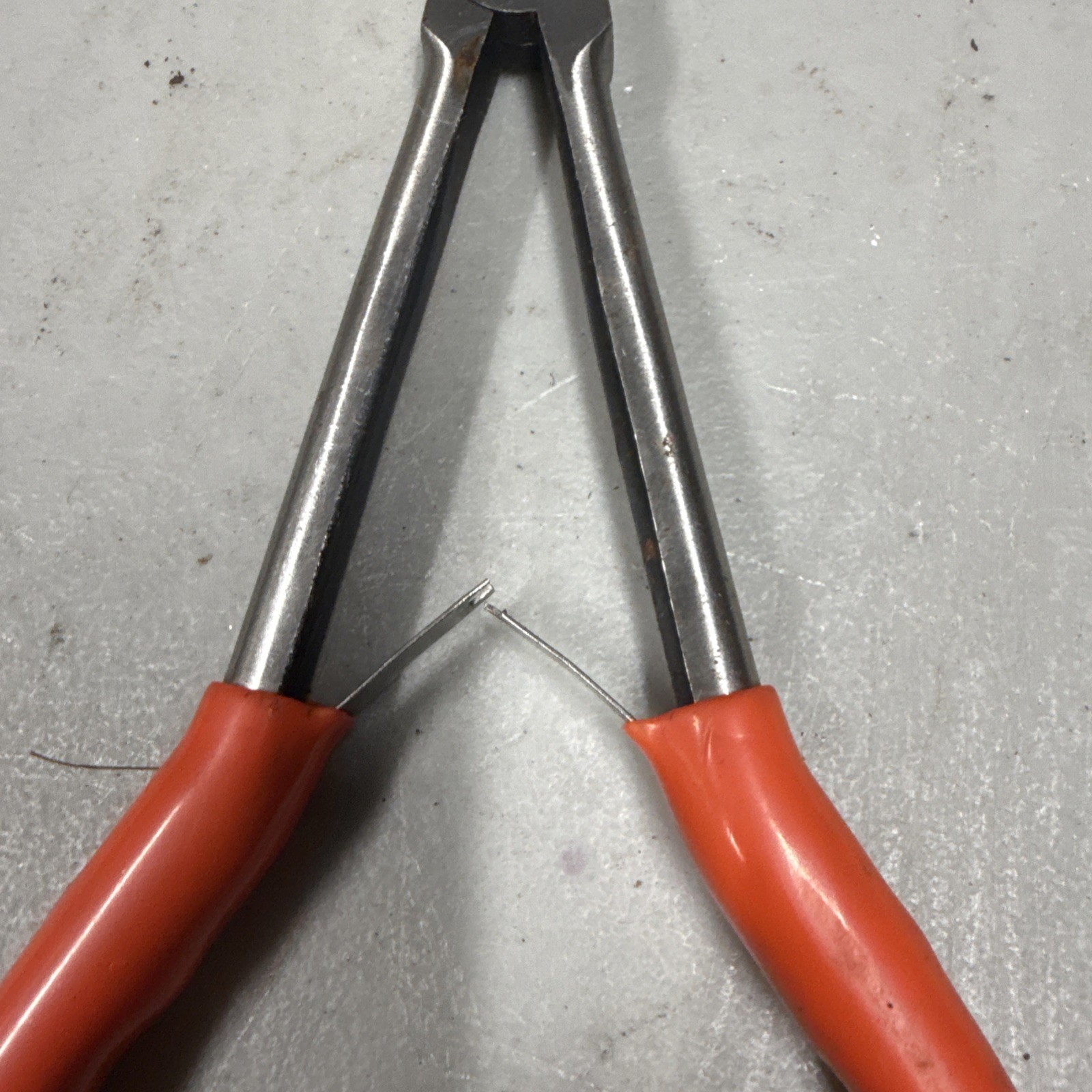 Matco Tools PD011BPA- 11″ Long Orange Handle Spring Loaded Duck Bill Pliers Nice