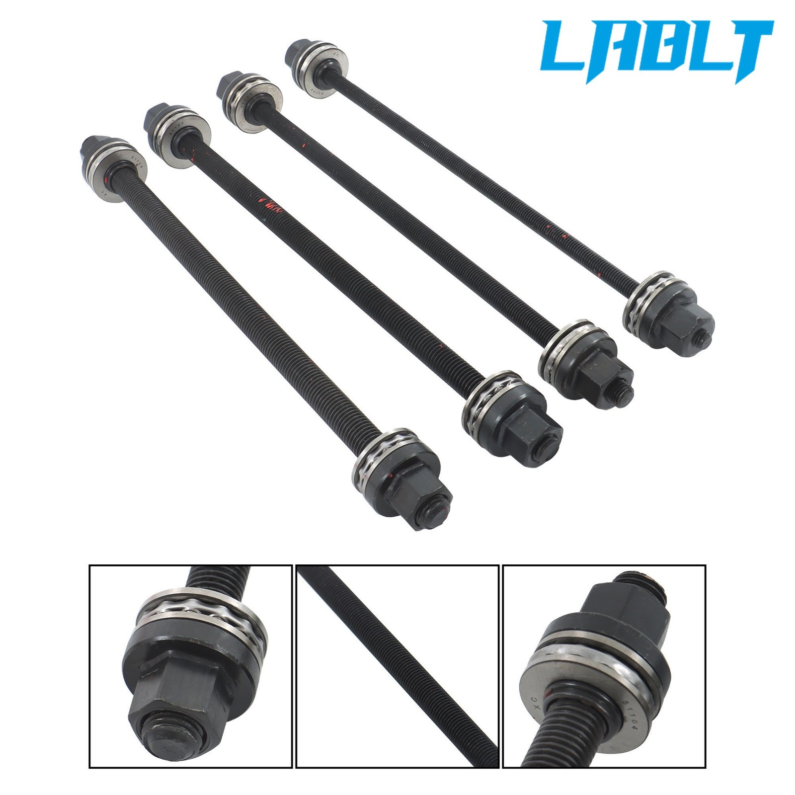 28PCS Bearing Removal Tool Set Universal Compression & Tension Sleeve Puller Kit