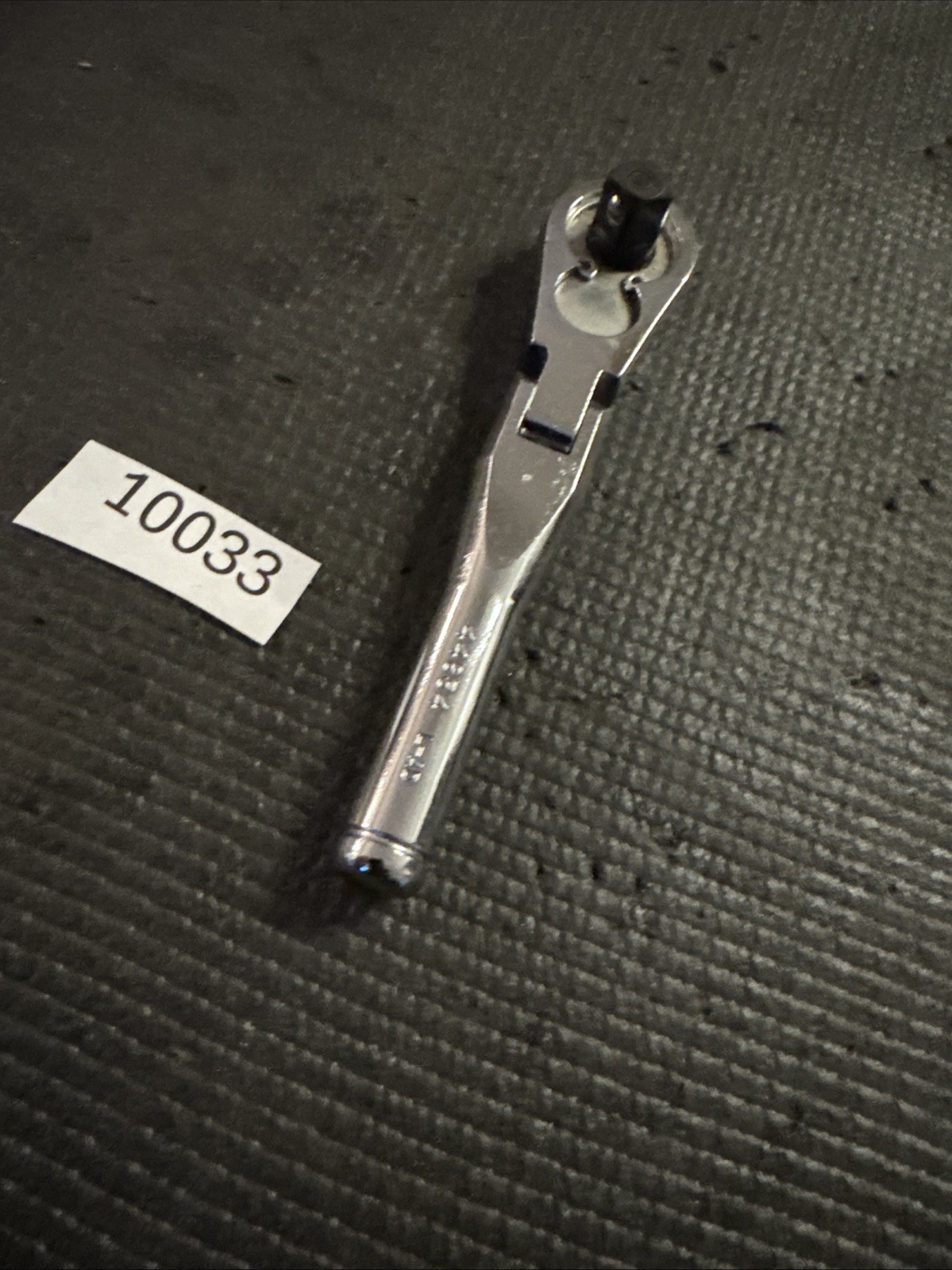 Sears Craftsman Nos 3/8” Drive Stubby Flex Head Ratchet 44834 Full Polish Import