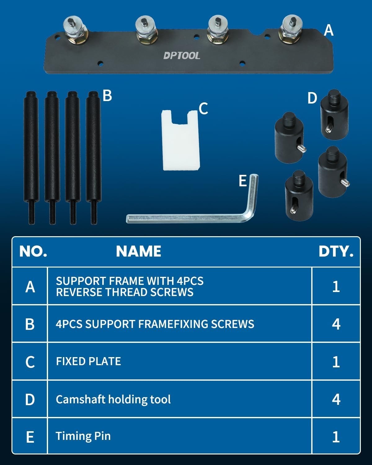 Fuel Injector Puller Tool Kit for BMW B36 B38 B48 B58 – Steel Durability