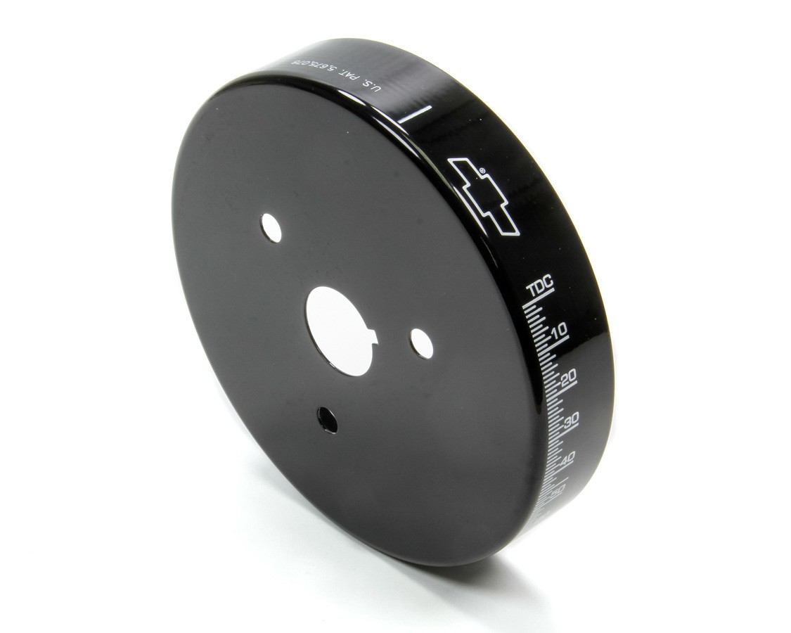 Proform 141-727, One Sbc 6 3/4In Balancer Cover Black Black Aluminum Performance