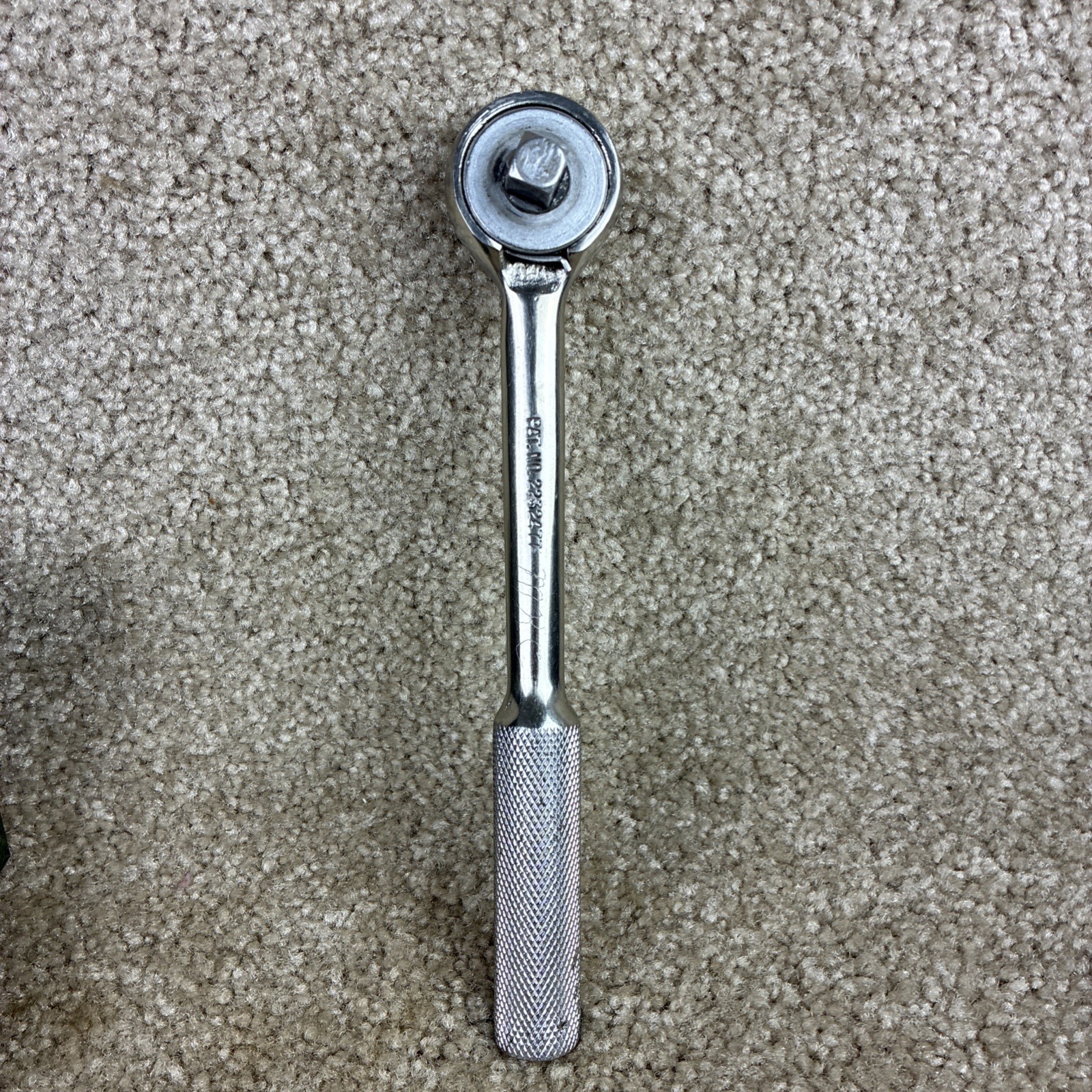 S-K 9pc.SAE Deep Socket Set w/Ratchet