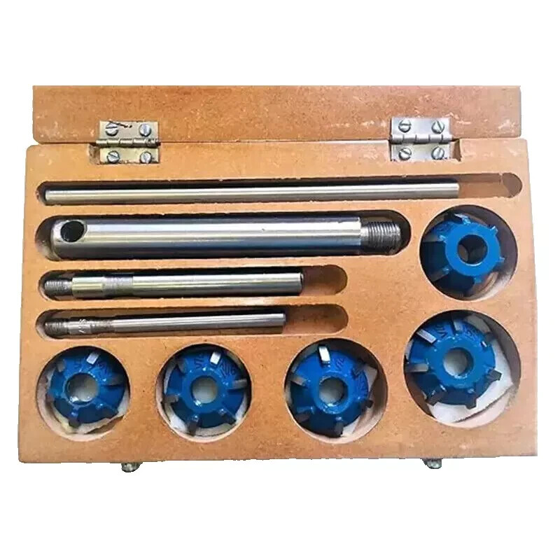 Carbide Tipped Valve Seat Face Cutter Set Of 5 Pcs Kit Cutters Tip