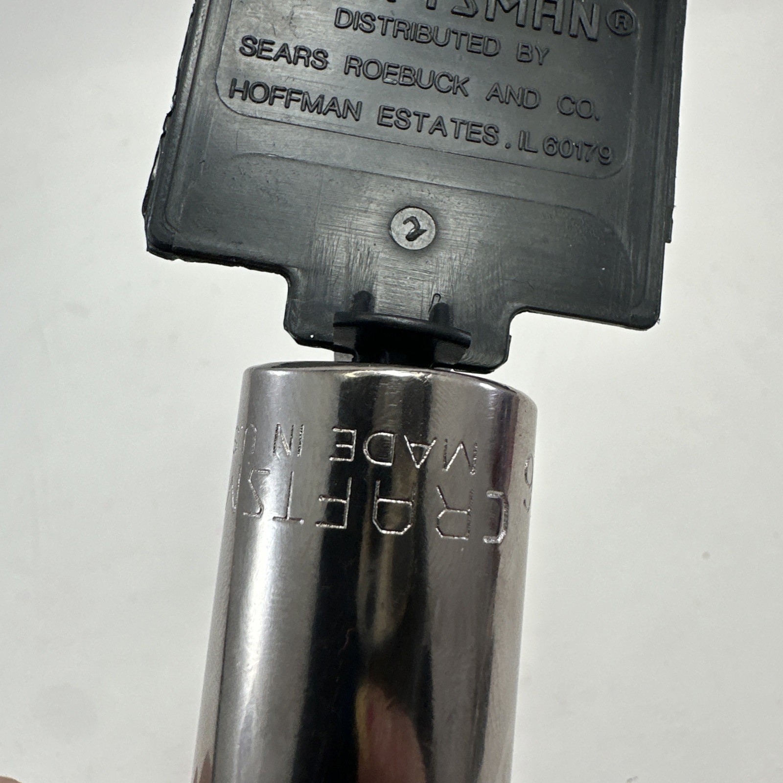 Craftsman 1/2″ Drive 11/16″ 6 Pt Deep Socket SAE Easy Read 45934 USA New NOS