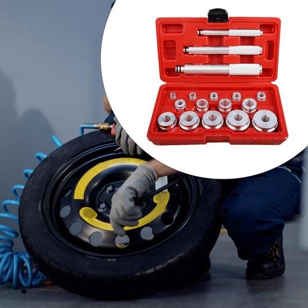 17 Pieces Bushing Drivers Remover Tool Stable for Motorbikes TODOTERRENO Trucks