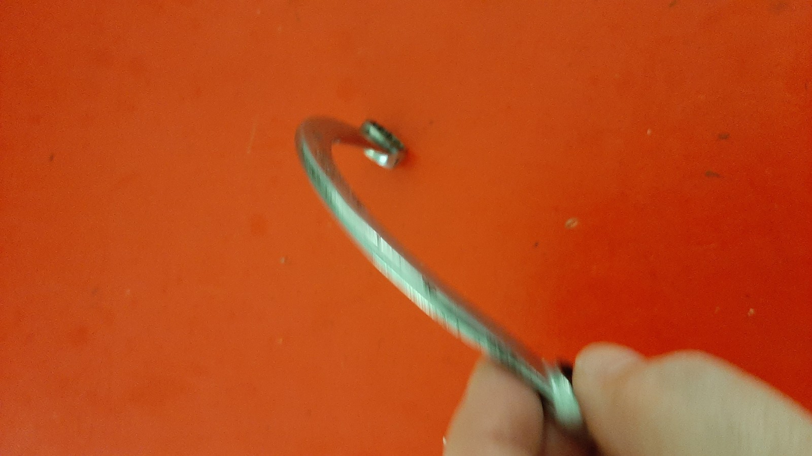 Snap-on 9/16″ x 5/8″ 12PT Half Moon Box End Obstruction Wrench CX1820 Engraved