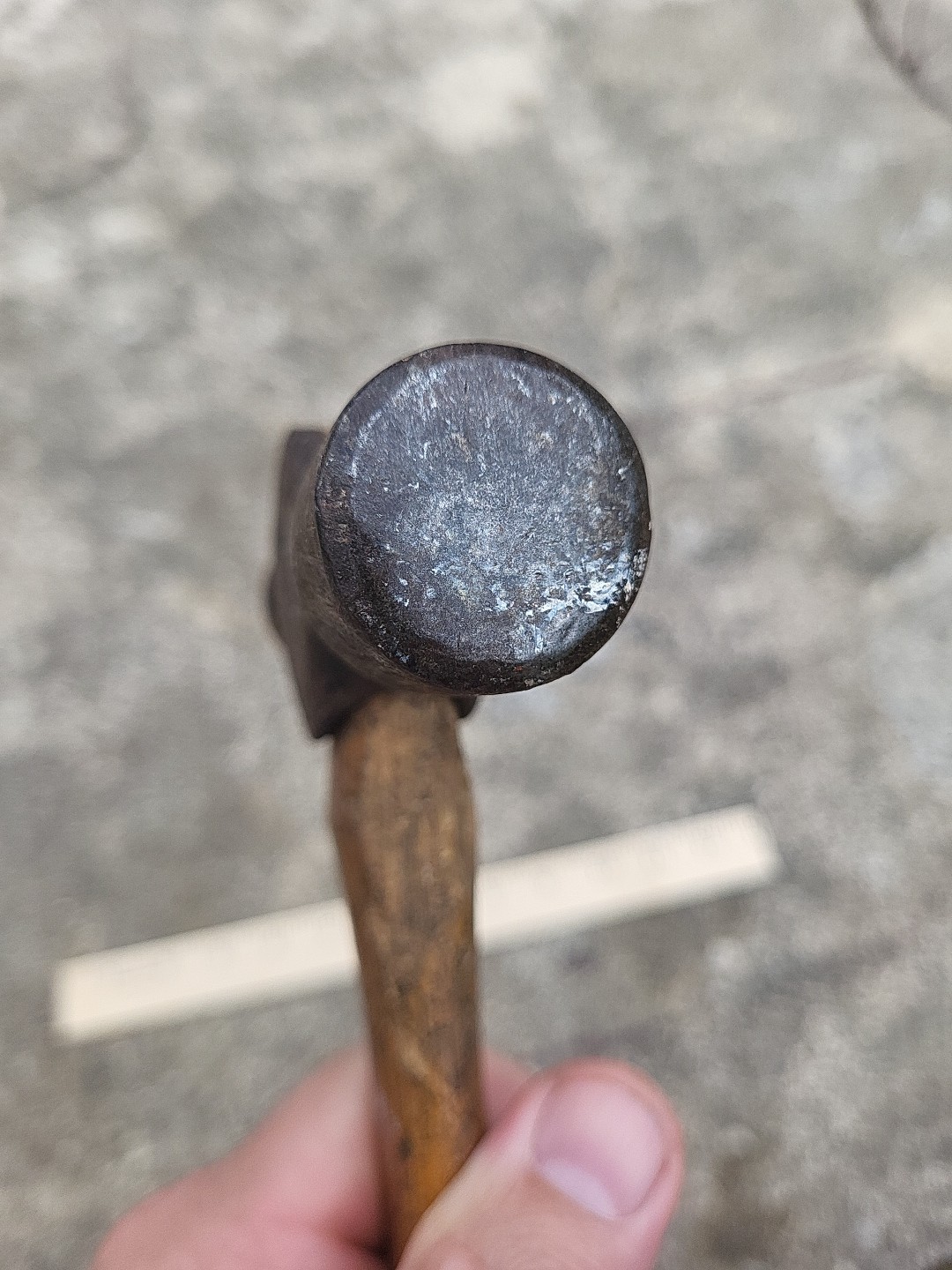 Used MATCO BH16 16oz Ball Peen Hammer Wood Handle USA