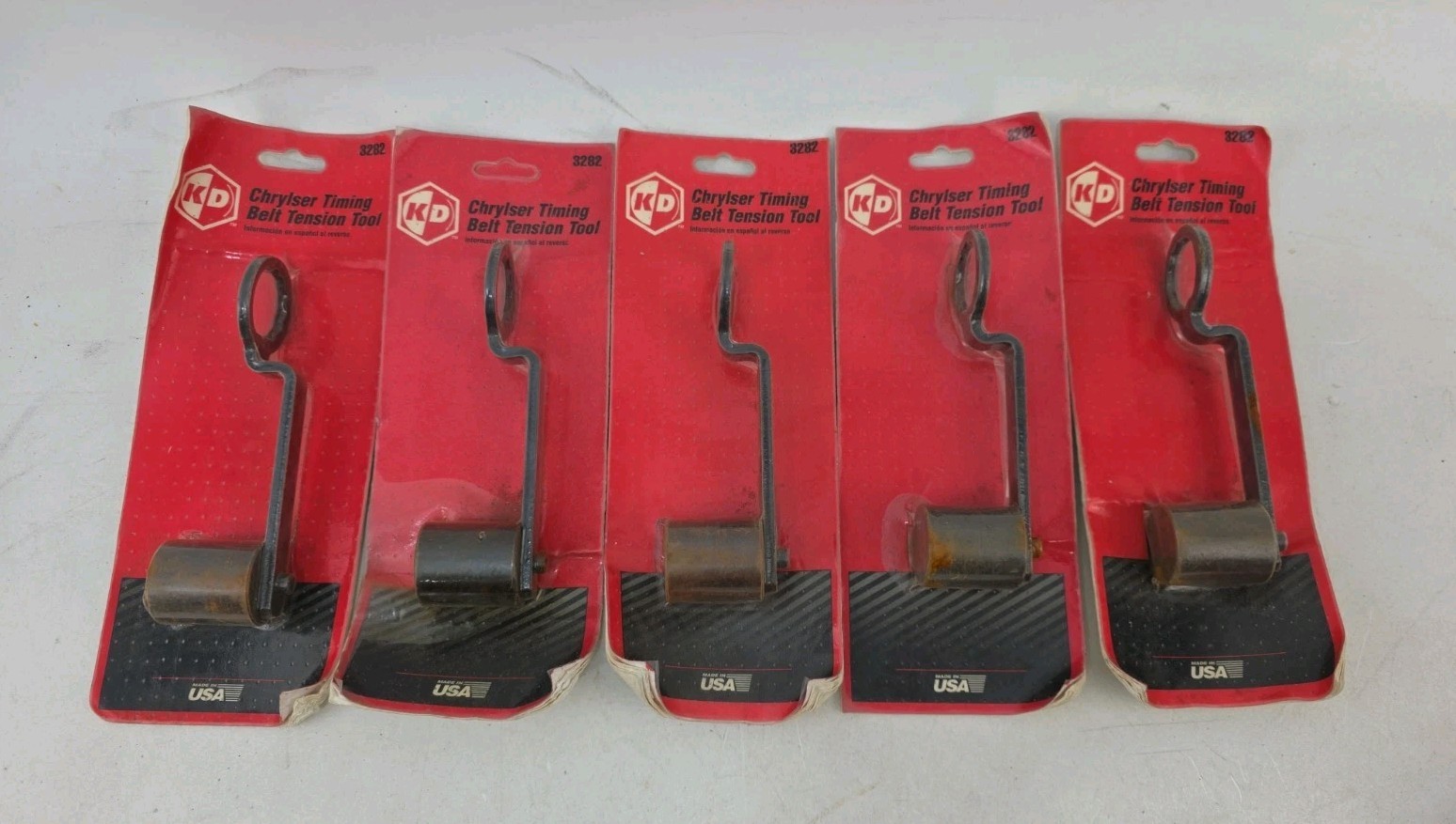 Lot of 5 KD 3282 «Chrylser» Chrysler Misprint Timing Belt Tension Tools NOS USA!