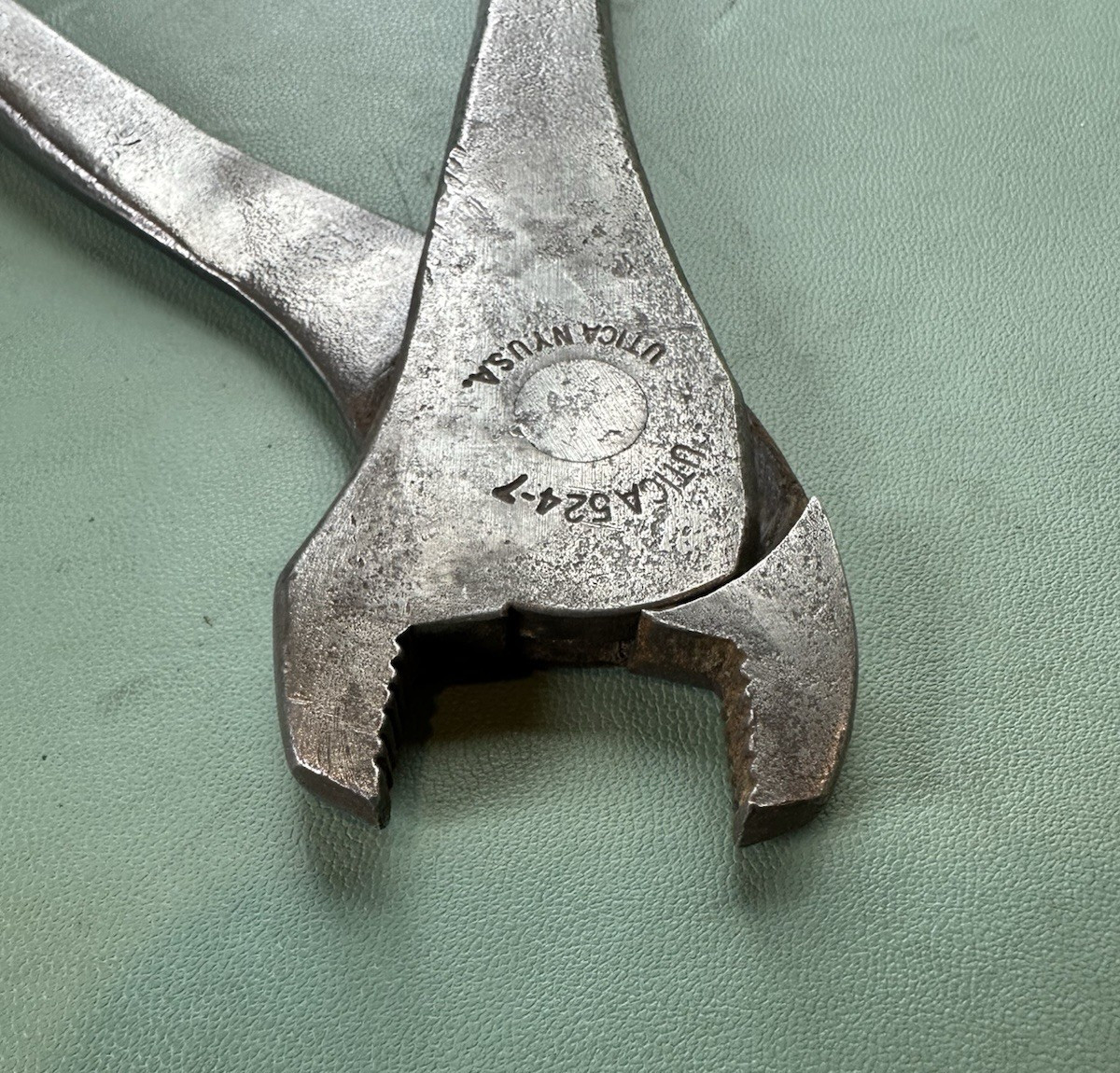 Vintage Utica Tools 524-7 Battery Terminal Pliers Made in USA