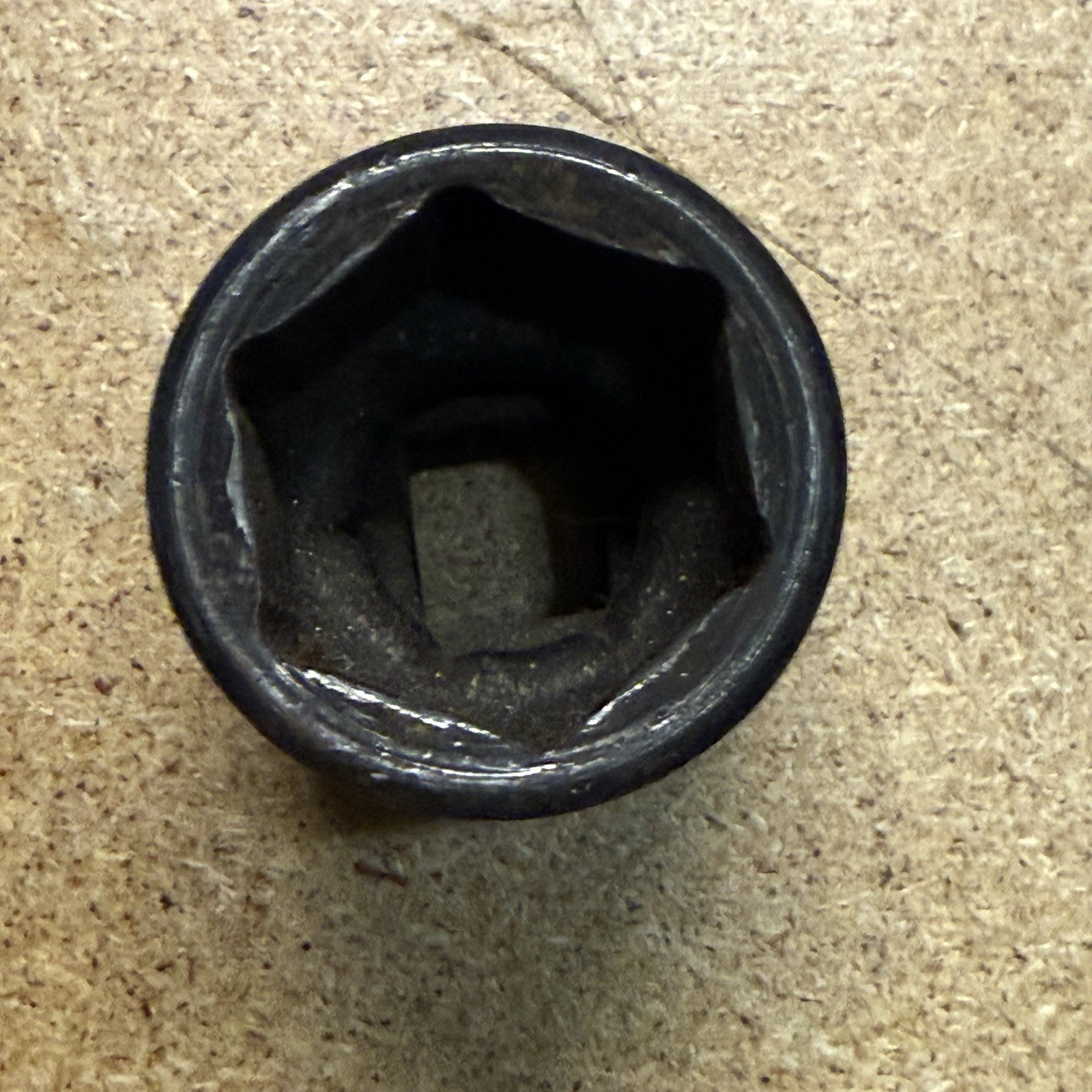 Snap On Tools 1M320 1” SAE 1/2” Drive Shallow 6 Point Impact Socket USA