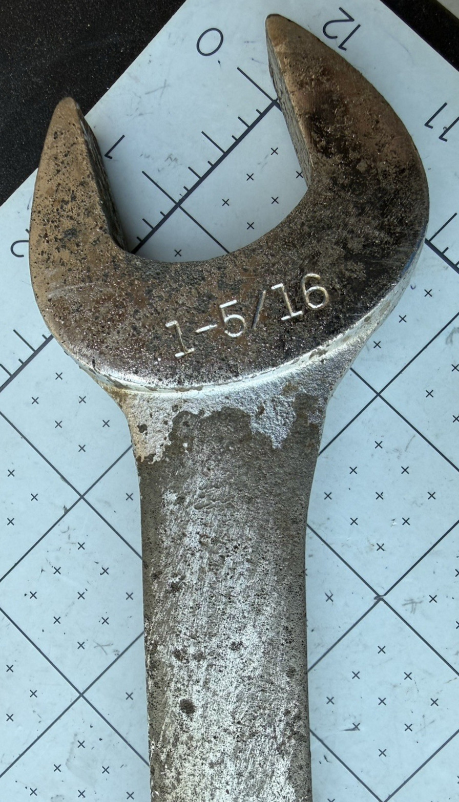Vintage Craftsman 1-5/16″ Wrench 44709 Forged in USA,-V, 18 » Long Heavy Duty