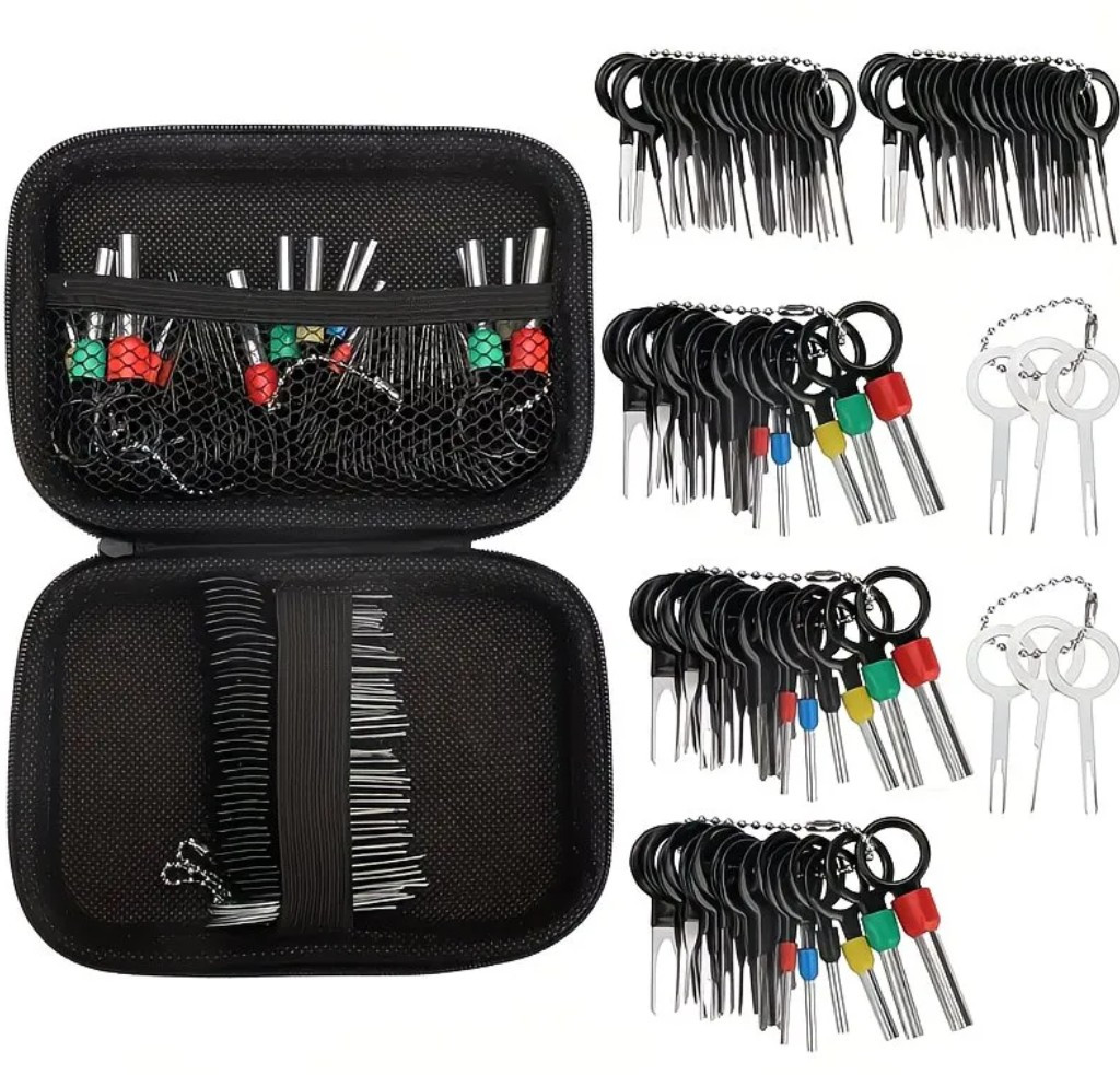 Automotive/Industrial Electrical Wire Connector – Repair – Key Removal Tools Kit