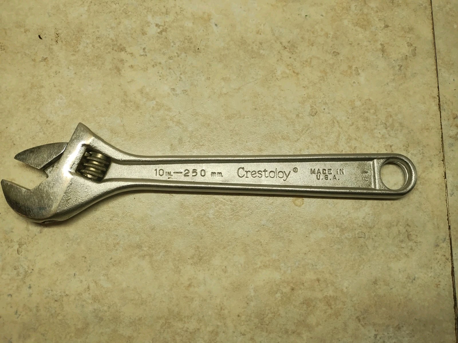 Crescent/Crestoloy USA (10″) Adjustable Wrench Nice