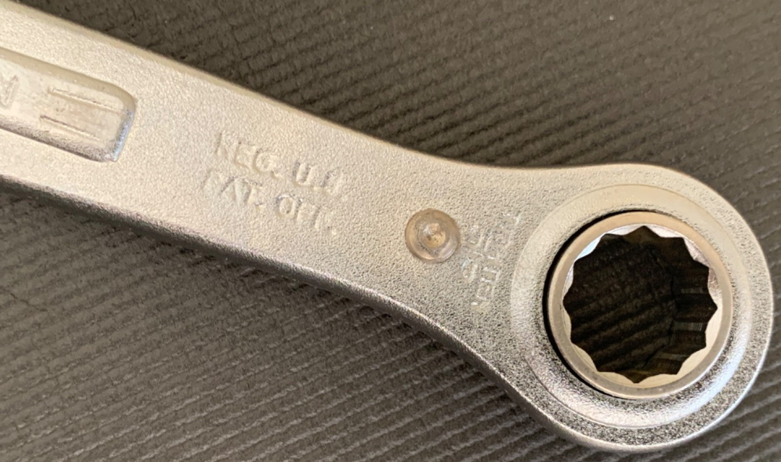 Vintage Craftsman Double Box End Ratcheting Wrench 1/2″ x 9/16″ Made USA