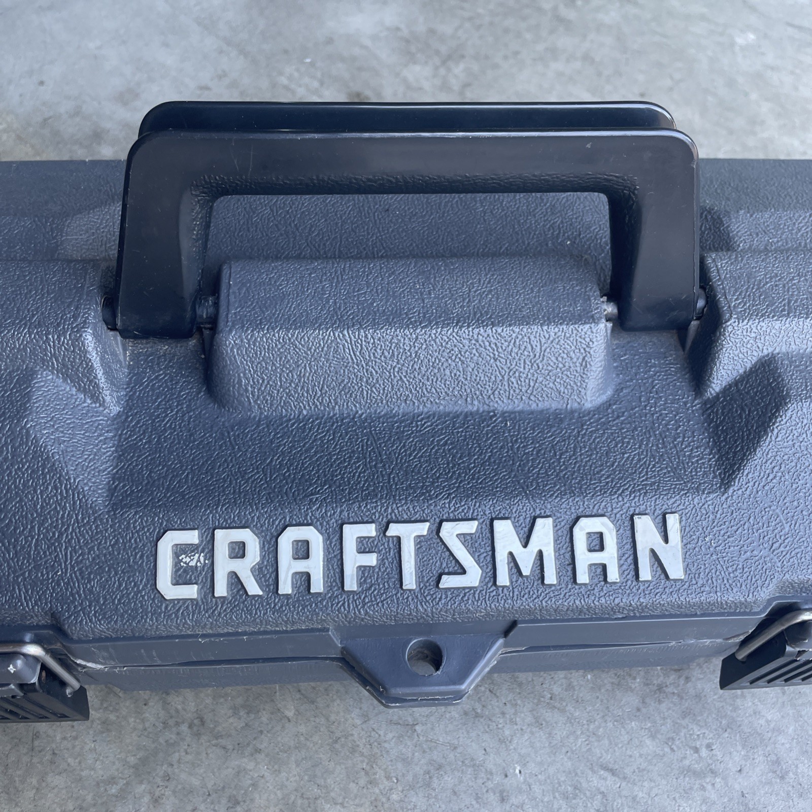 Vintage Craftsman USA 20″ Permanex Truck Box w/ Built in Socket Holders