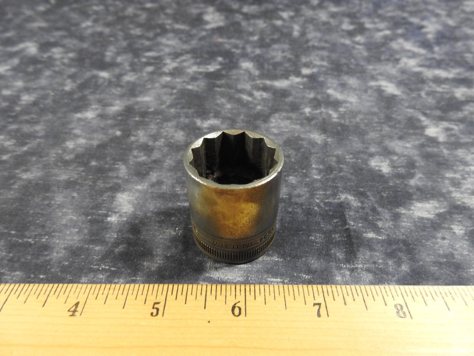 Vintage 1941 Snap-on Tools Socket 1/2″ Drive 12 Point 1″ Shallow SW320 1/2