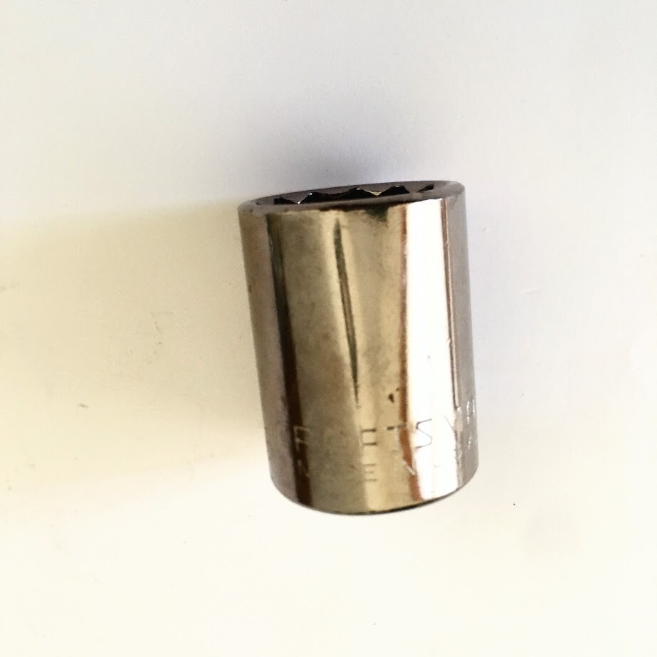 Craftsman Standard Socket 13/16″ x 1/2″ 12 Pt G2 47511 Made in USA