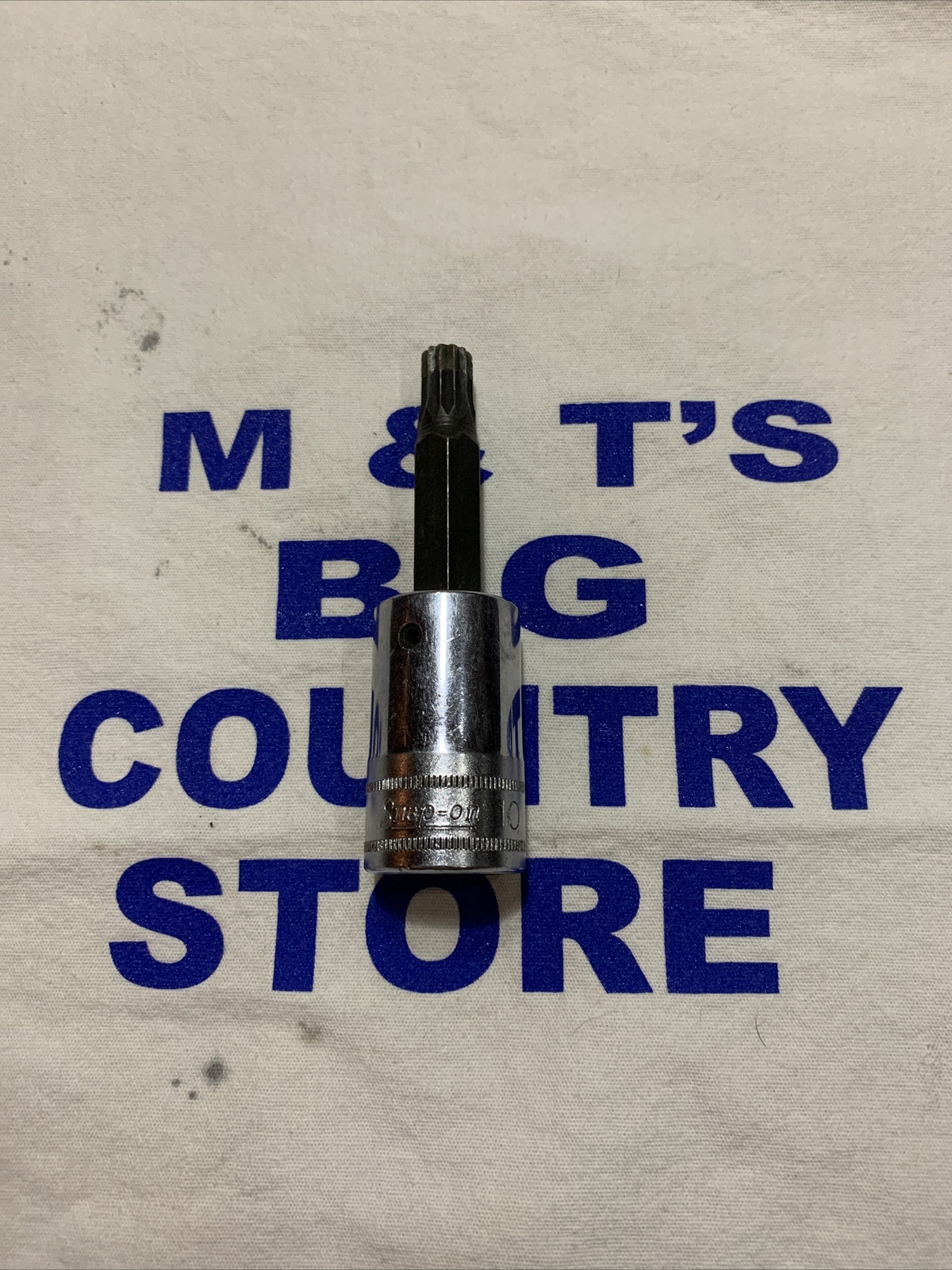 Snap-on 1/2″ Dr Metric 10mm Standard Triple Square Bit Socket Driver STSM10B