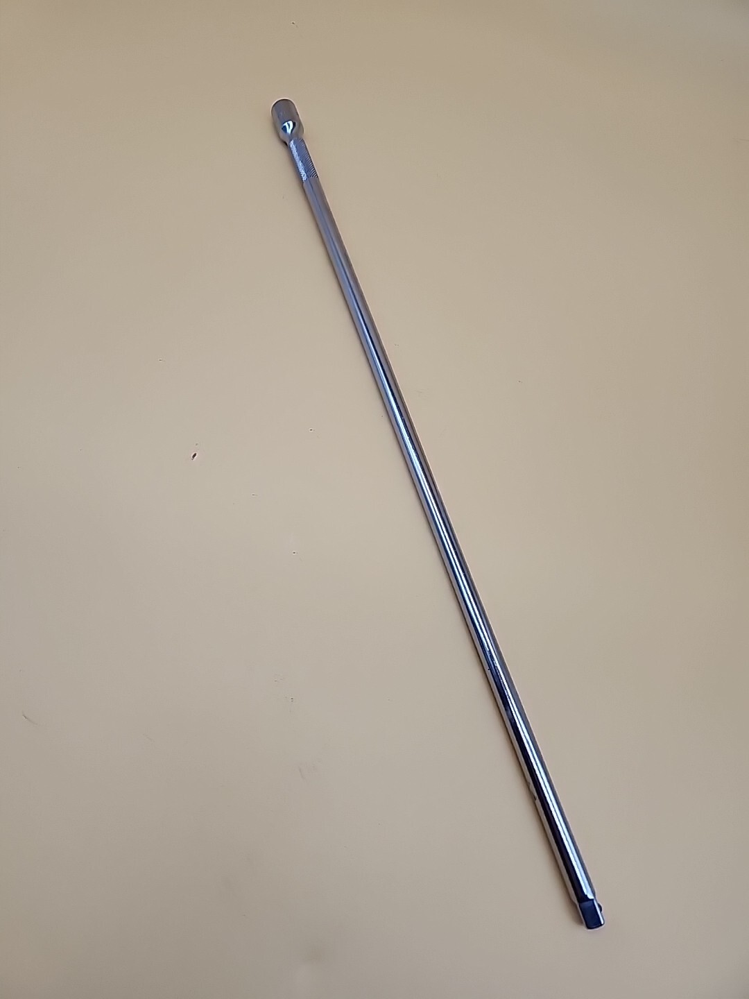 Snap-On Tools TMXK140 14”Long 1/4” Drive Knurled Chrome Socket Extensio