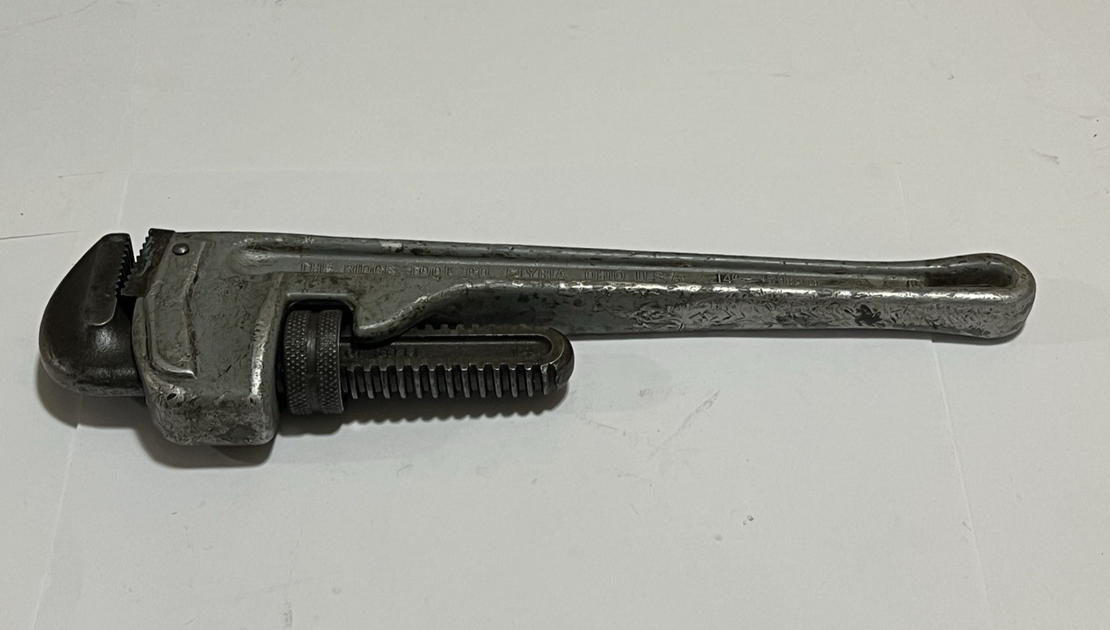 RIDGID 814 Ridge Tool Co 14″ Aluminum Heavy Duty Straight Pipe Wrench 350mm USA