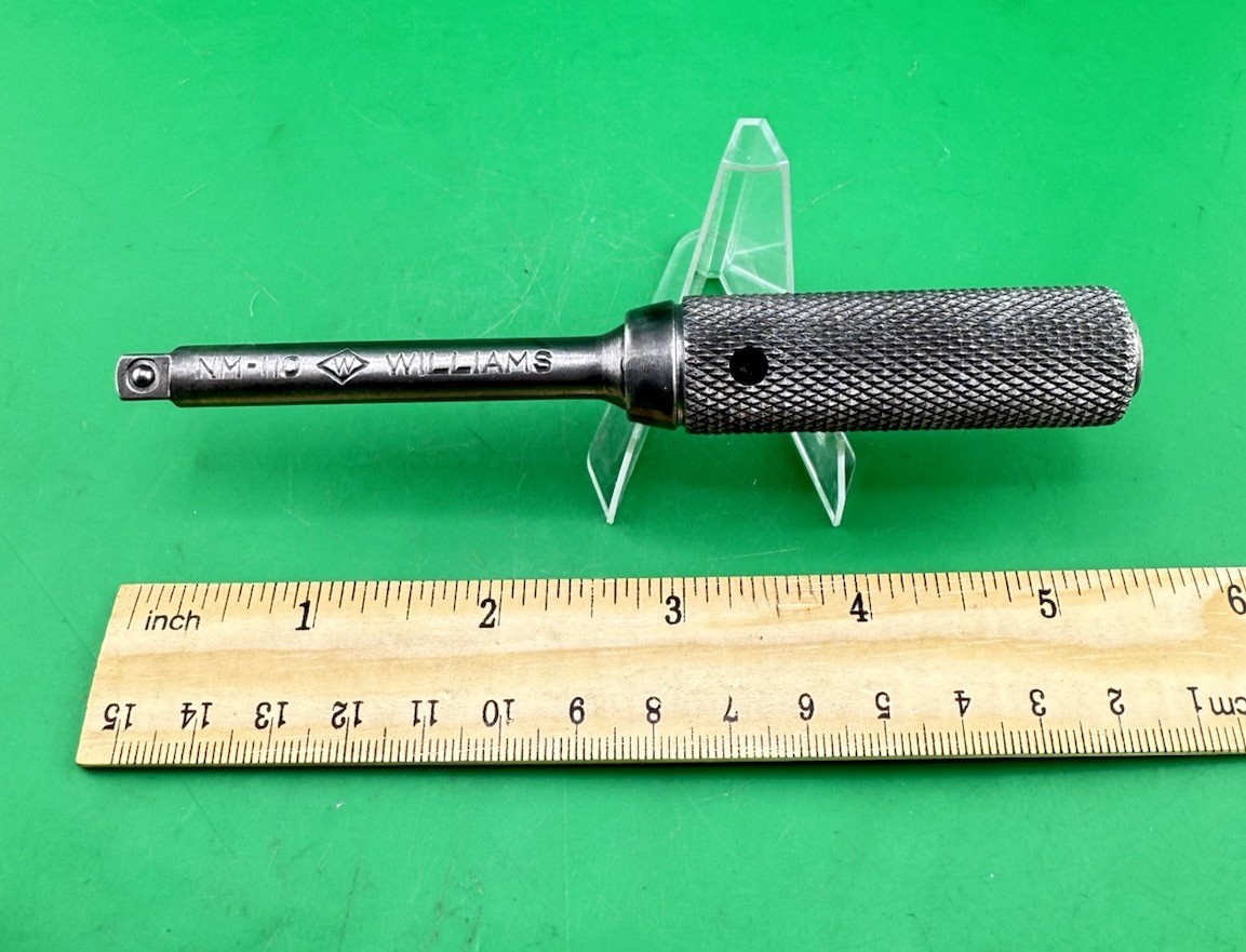 Vintage Williams NM-110 1/4” Drive Locking Spinner Nut Driver Handle Made In USA