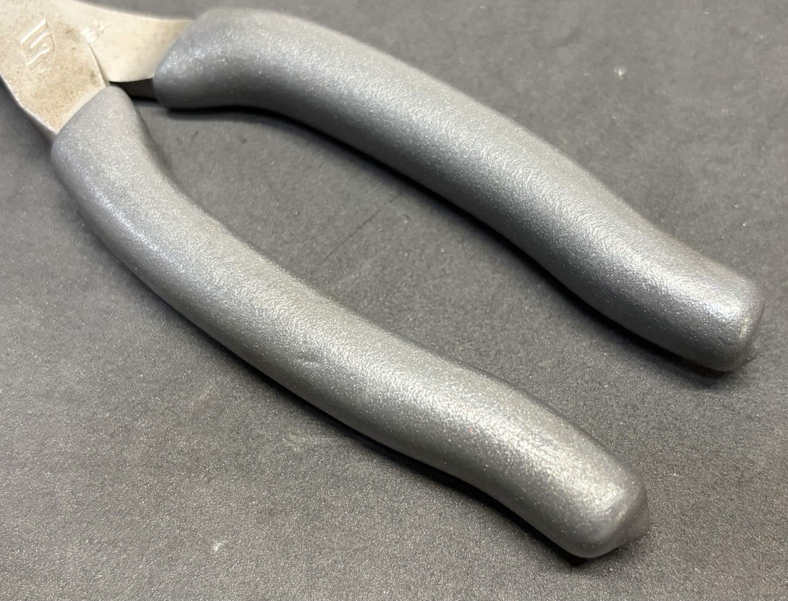Snap On METALLIC GREY Talon Grip 11” Extra Long Diagonal Side Cutters 312CF