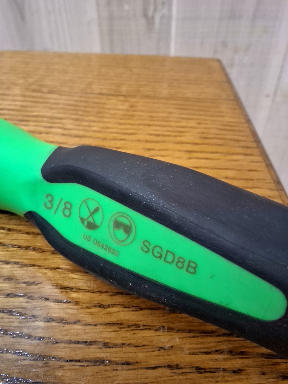 5 PC Set Snap-On Screwdrivers, 3/8, 5/16, 7/32 Slotted And Philips No 2 , 1