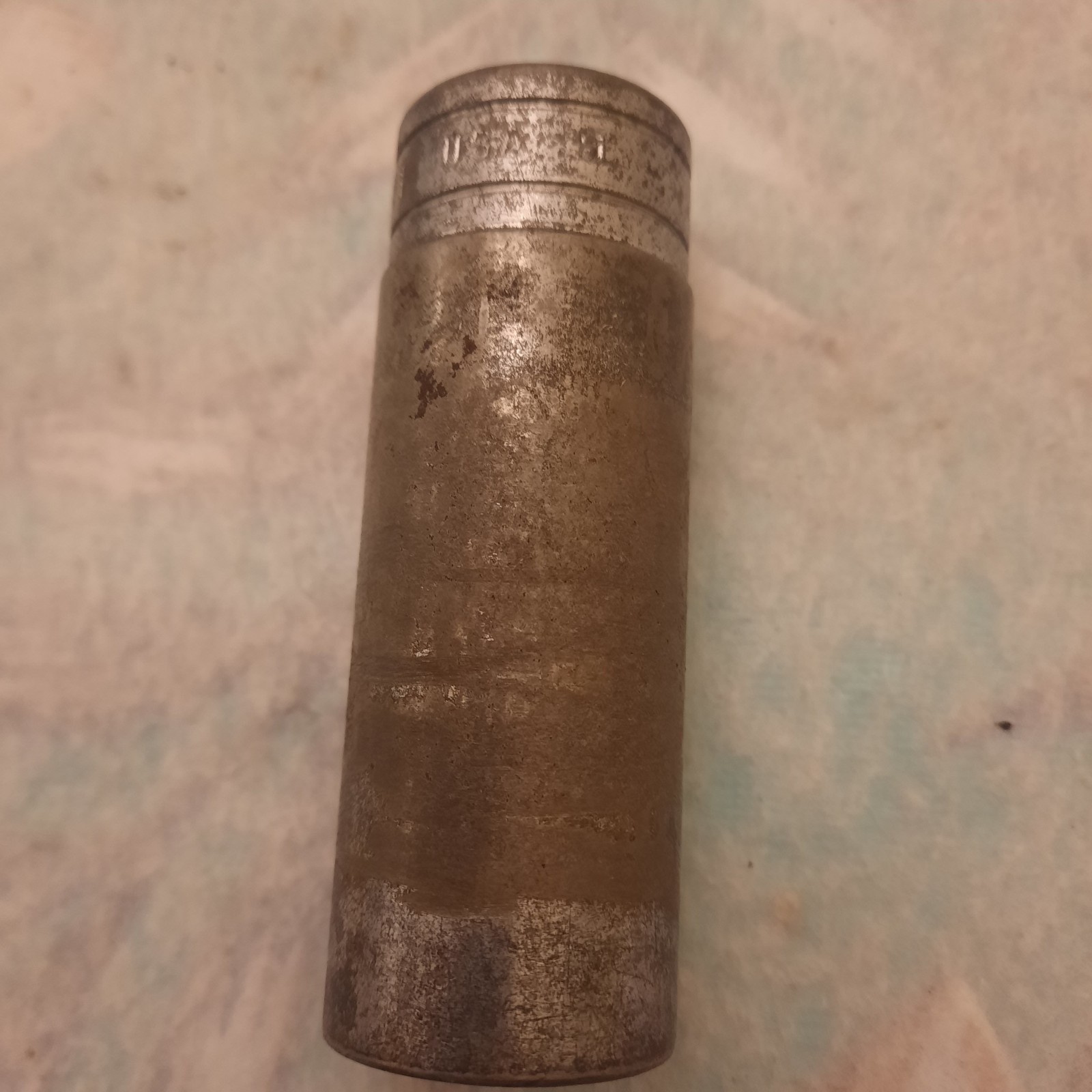 Snap-On 1/2 Dr 7/8 Deep 12 Point Socket. See Photos For Condition. USA.