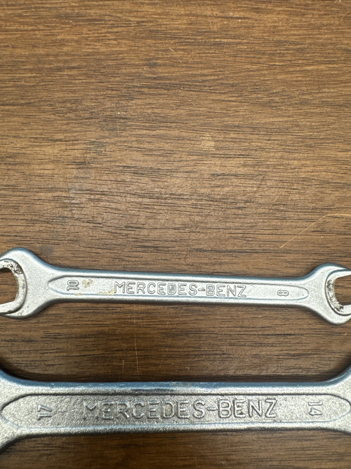 Mercedes-Benz Unior DIN 895 Open Ended Wrenches Lot Of 3