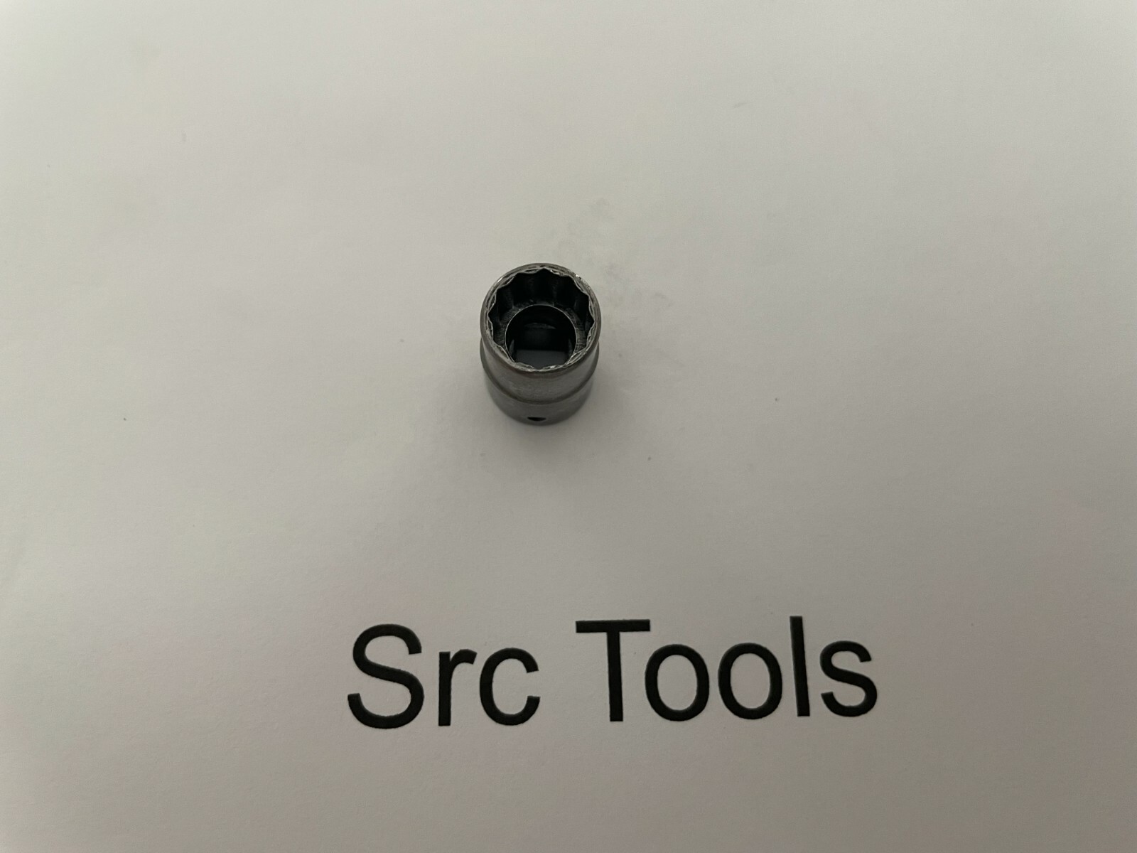 *RARE 1944* Snap-On Tools USA 1/4″ Driv 3/8″ SAE 12pt Midget Chrome Socket TM-12