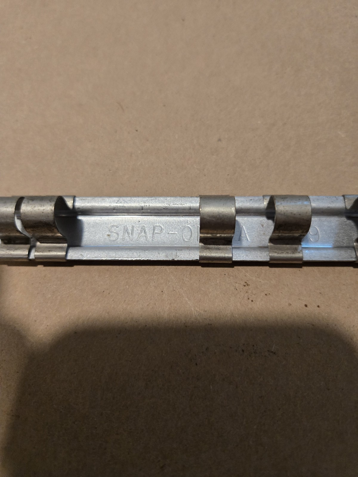 Snap On 3/8″ Drive 1/4″-7/8″ 6PT SAE Deep Chrome Sockets USA With Rack Lot Of 11
