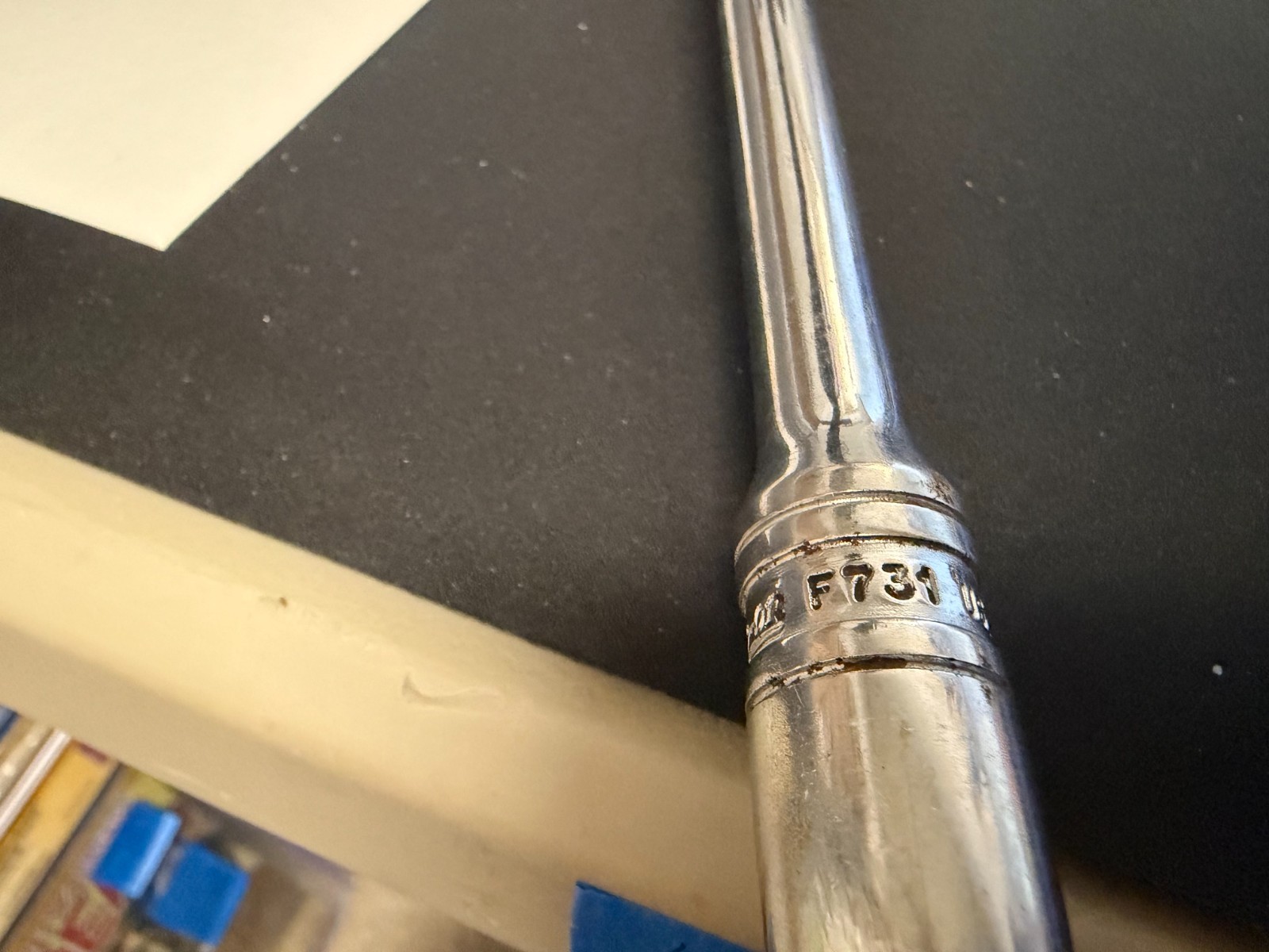 Snap On Tools F731 3/8″ Dr 11 in. Long Chrome Ratchet with Flex Head