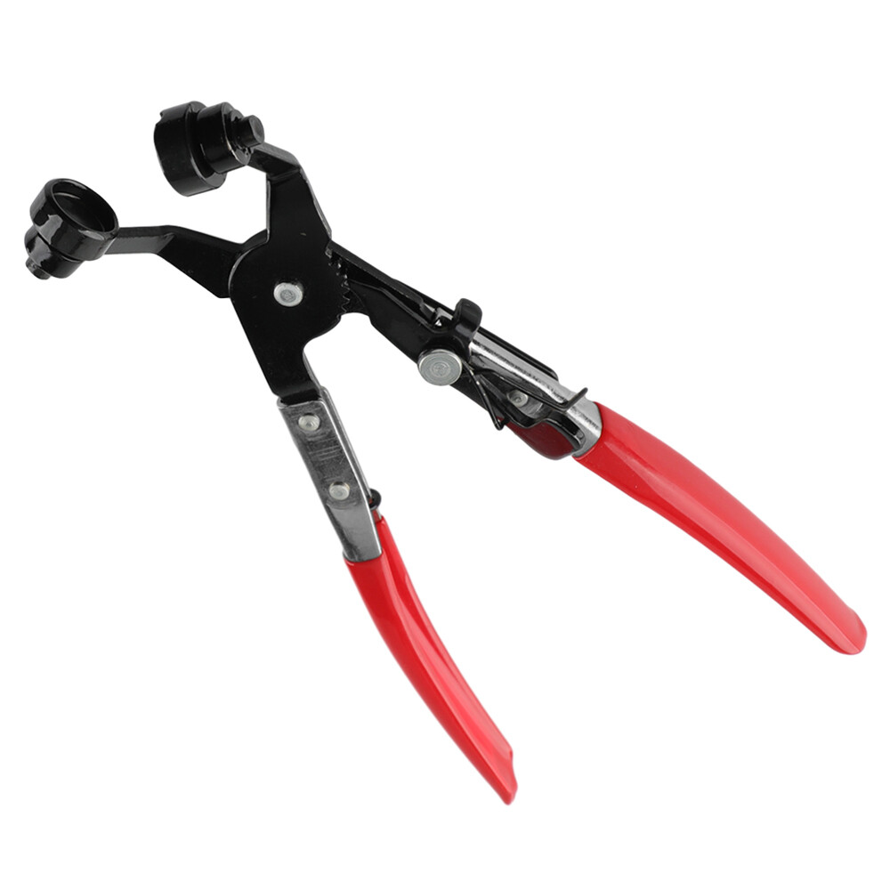 45° Angled Hose Clamp Clip Pliers Car Van Fuel Coolant Air Pipe Spring Garage US