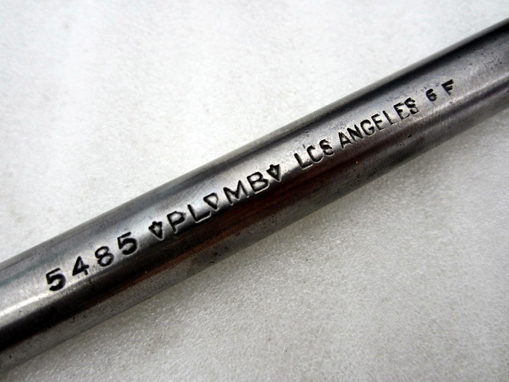 1930’s Plomb Los Angeles 1/2″ Drive Sliding T Handle Breaker Bar 5485 USA