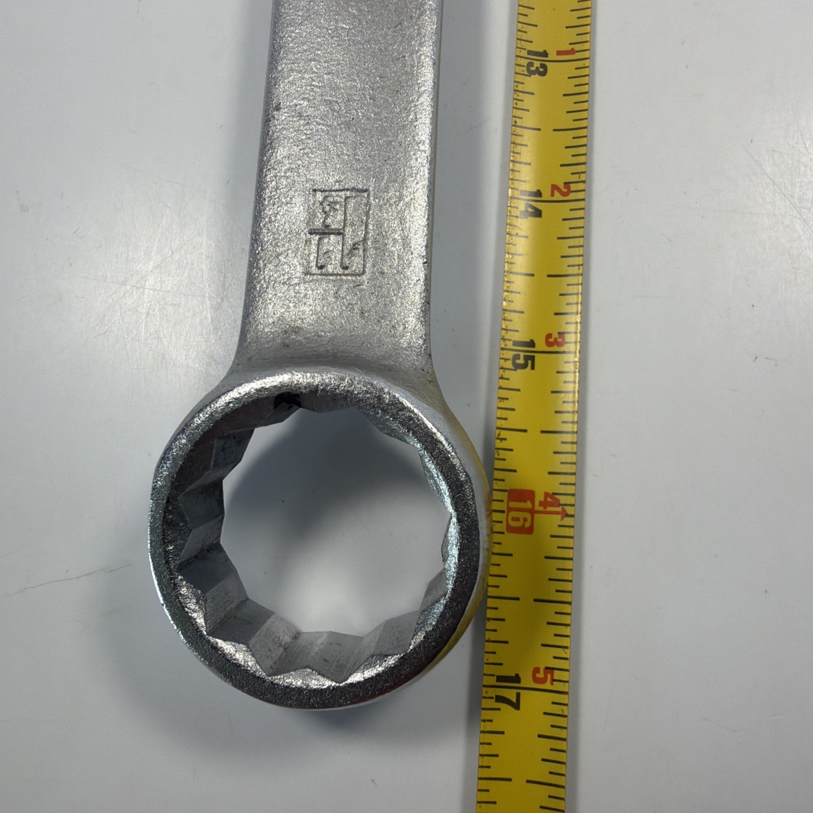 Vintage 1-1/4 No 216 Palmera Truecraft Spain Combination Wrench Alloy 17” Long