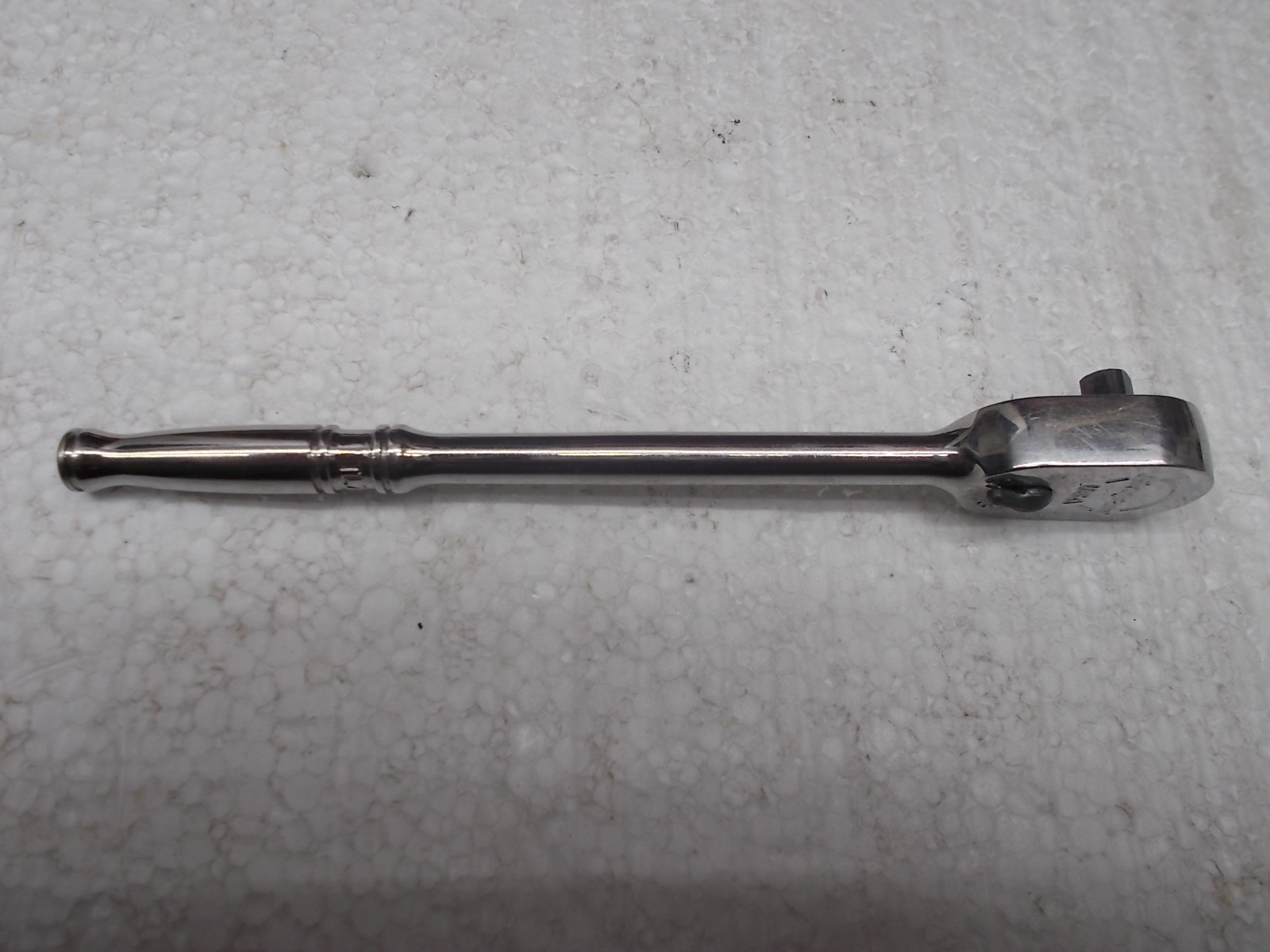 Snap-on tools 1/4″ drive Long Fixed Head Ratchet TL72F USA Nice!